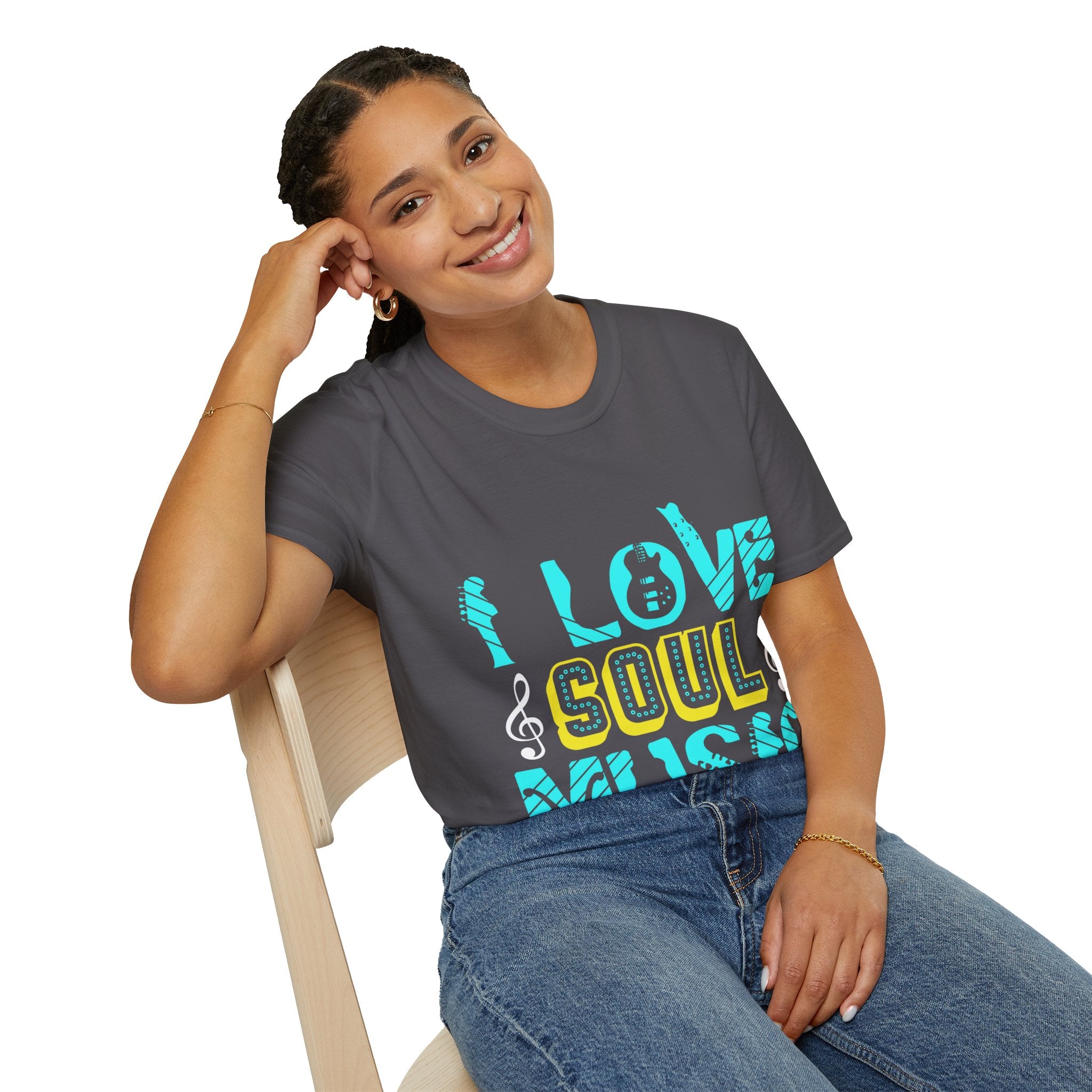 "I Love Soul Music" Unisex Soft style T-Shirt