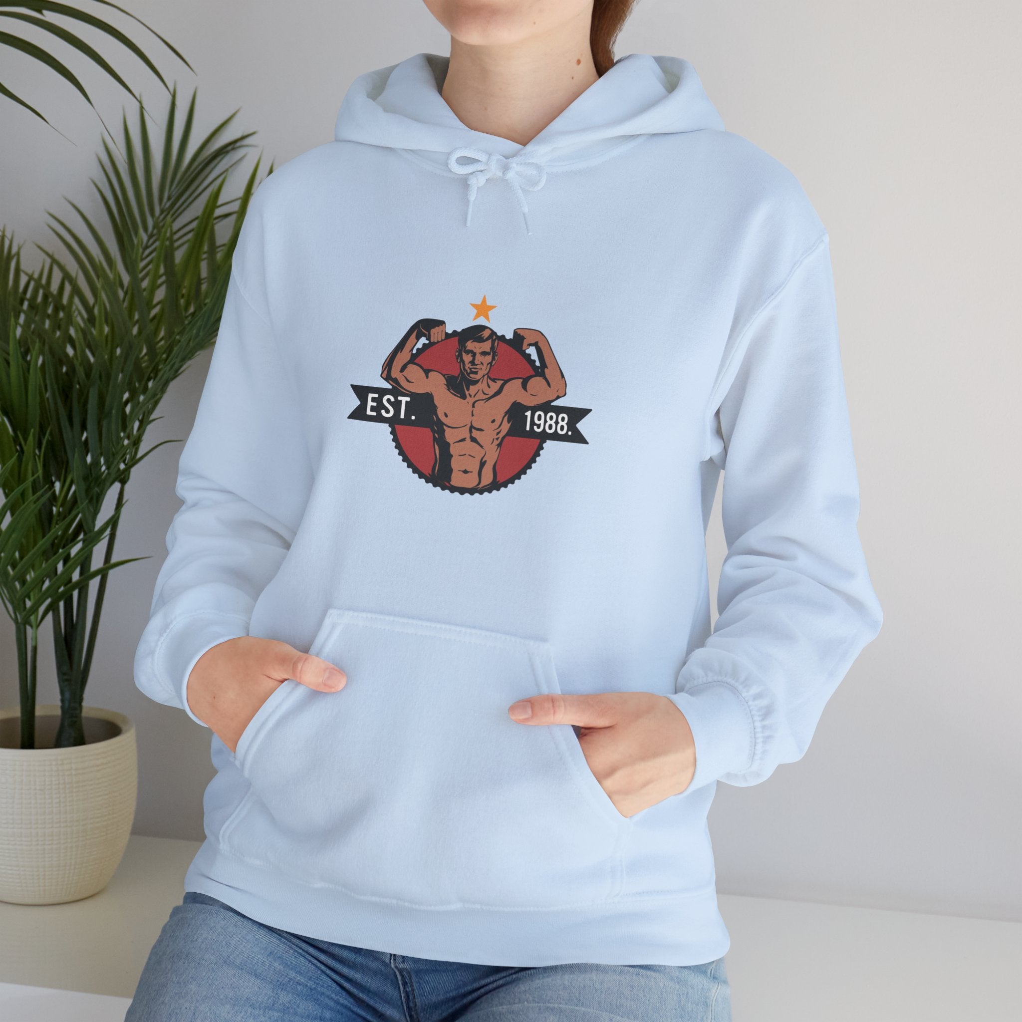 "Gym Life Since 1988" Unisex Heavy Blend™ Hooded Sweatshirt