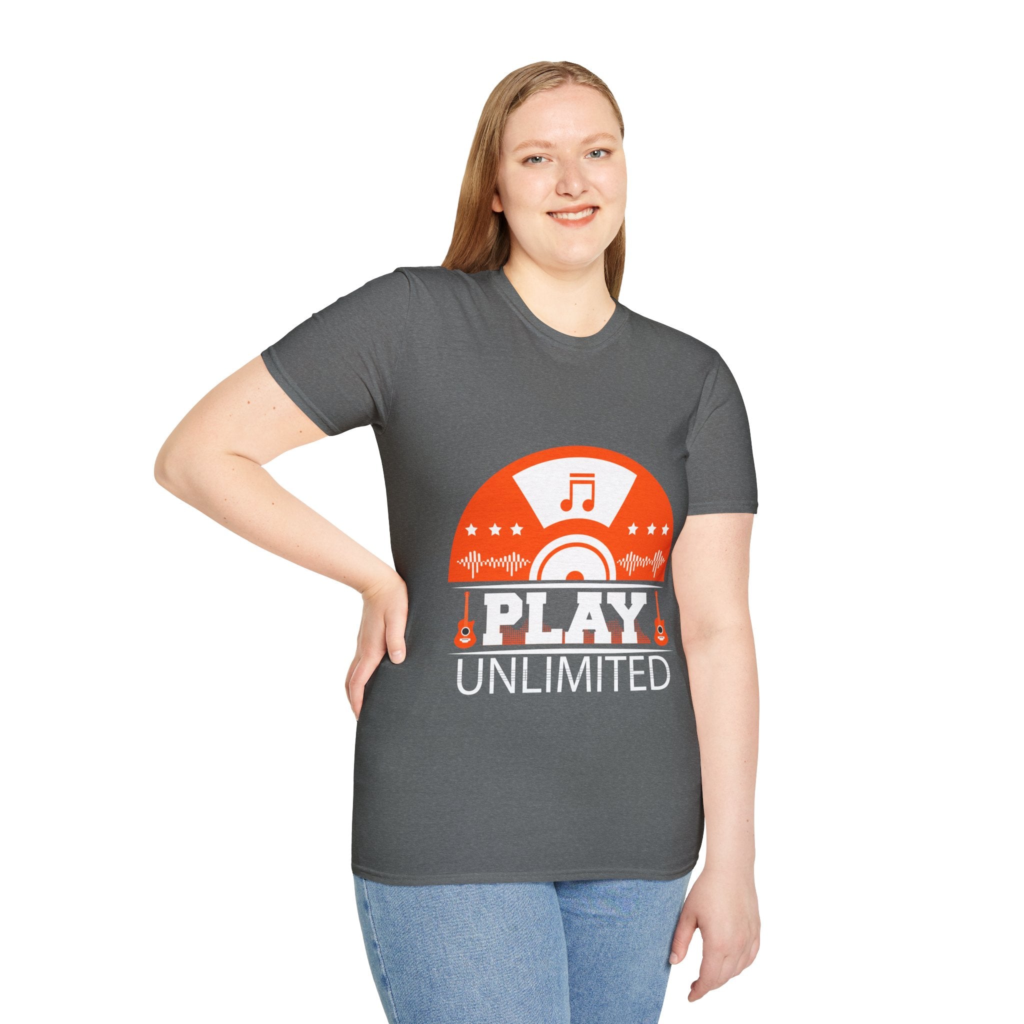 "Play Unlimited" Unisex Soft style T-Shirt