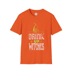 "DRINK UP WITCHES" Unisex Soft style T-Shirt