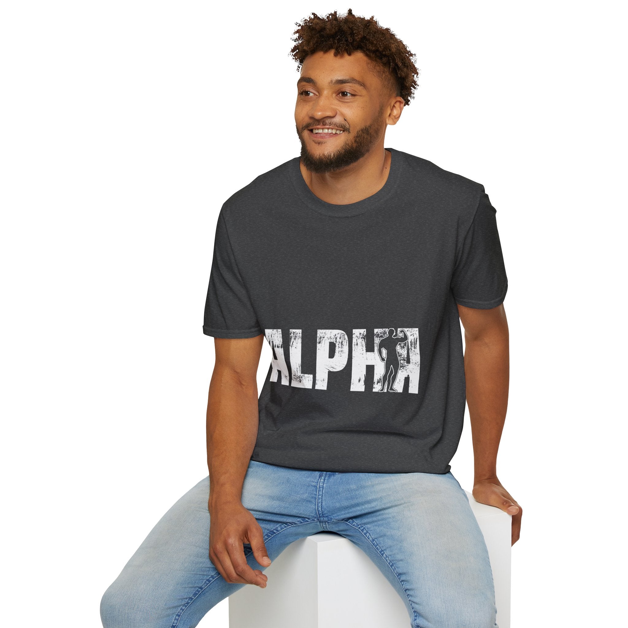 "Alpha Gym" Unisex Softstyle T-Shirt