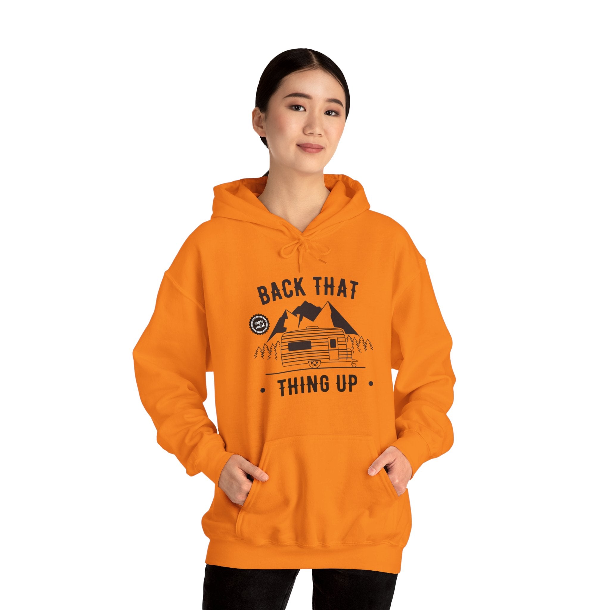 "Back That Thing Up" Unisex Heavy Blend™ Hooded Sweatshirt