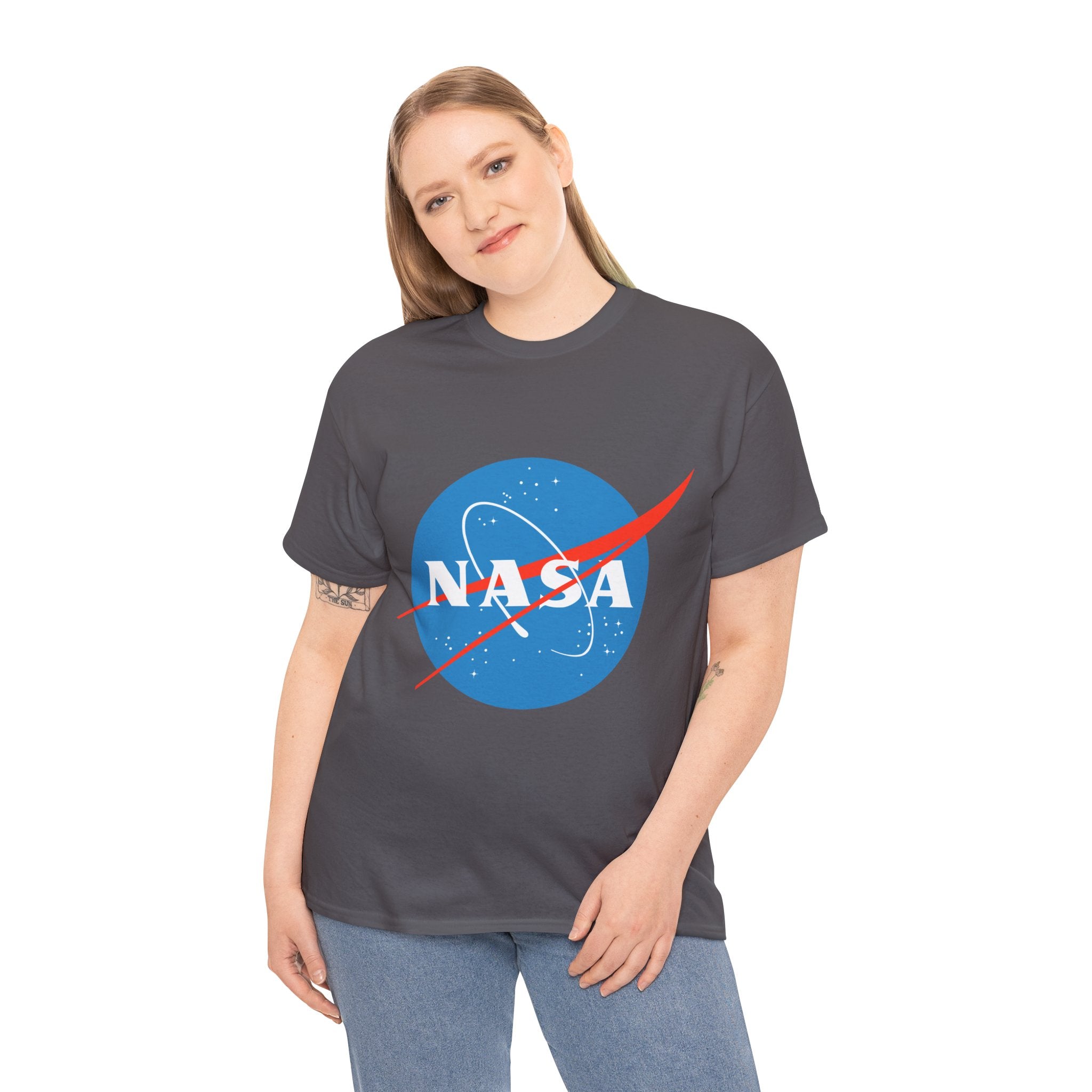 NASA Unisex Heavy Cotton Tee