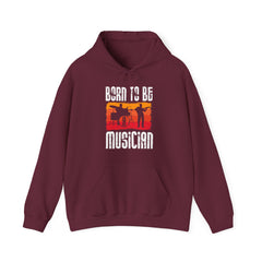 "Born To Be Musician"  Unisex Heavy Blend™ Hooded Sweatshirt