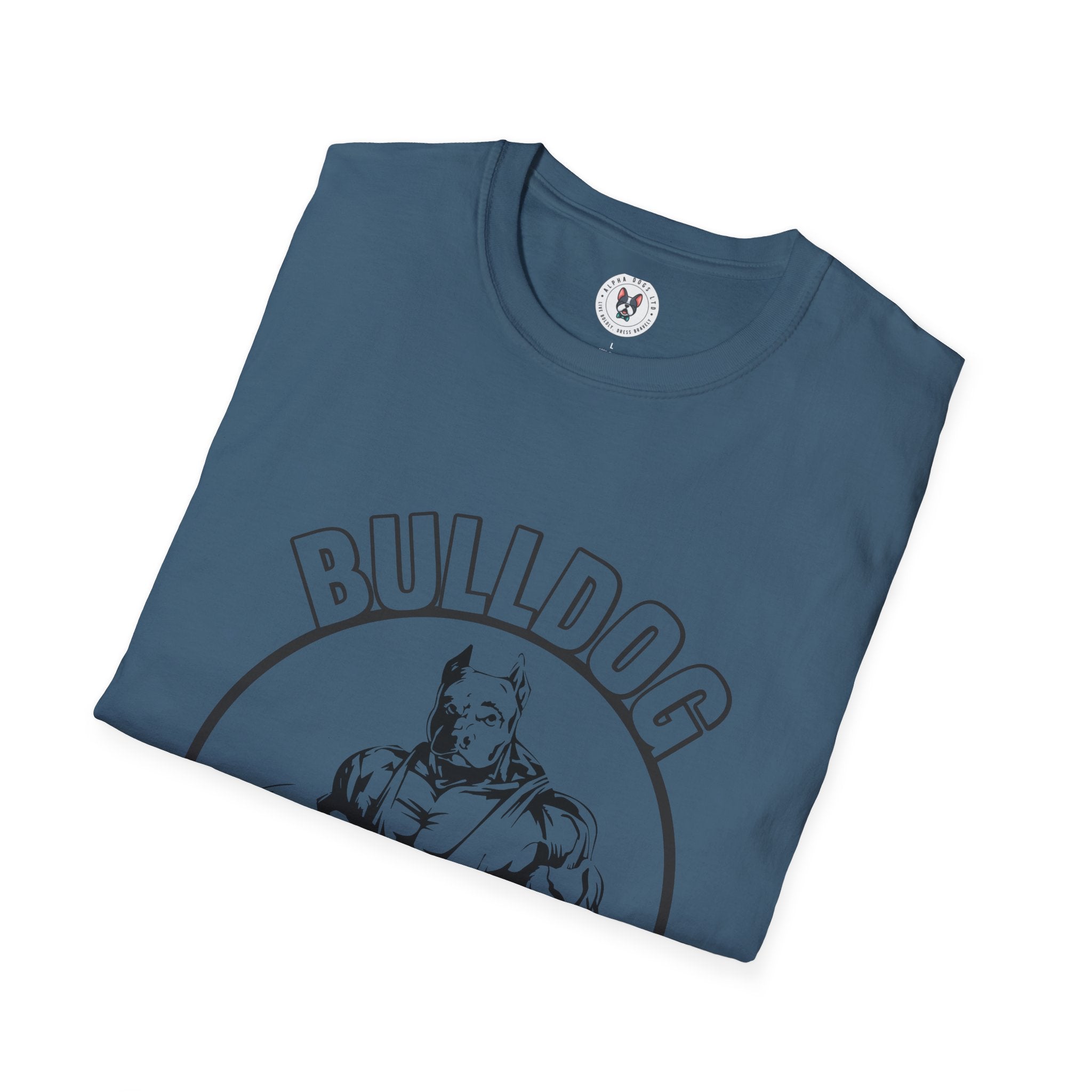 "BullDog Fitness Club" Unisex Soft style T-Shirt