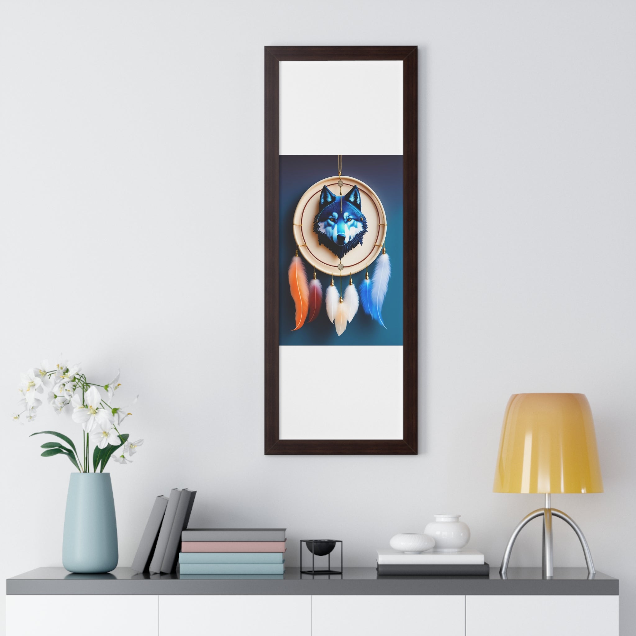 "BOHO" Framed Vertical Poster