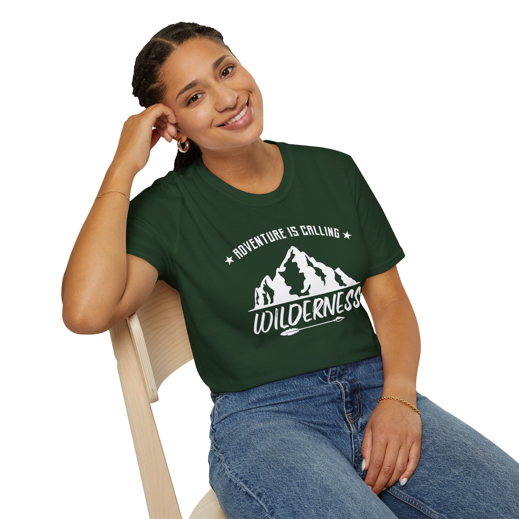 "Adventure Is Calling" Unisex Soft Style T-Shirt