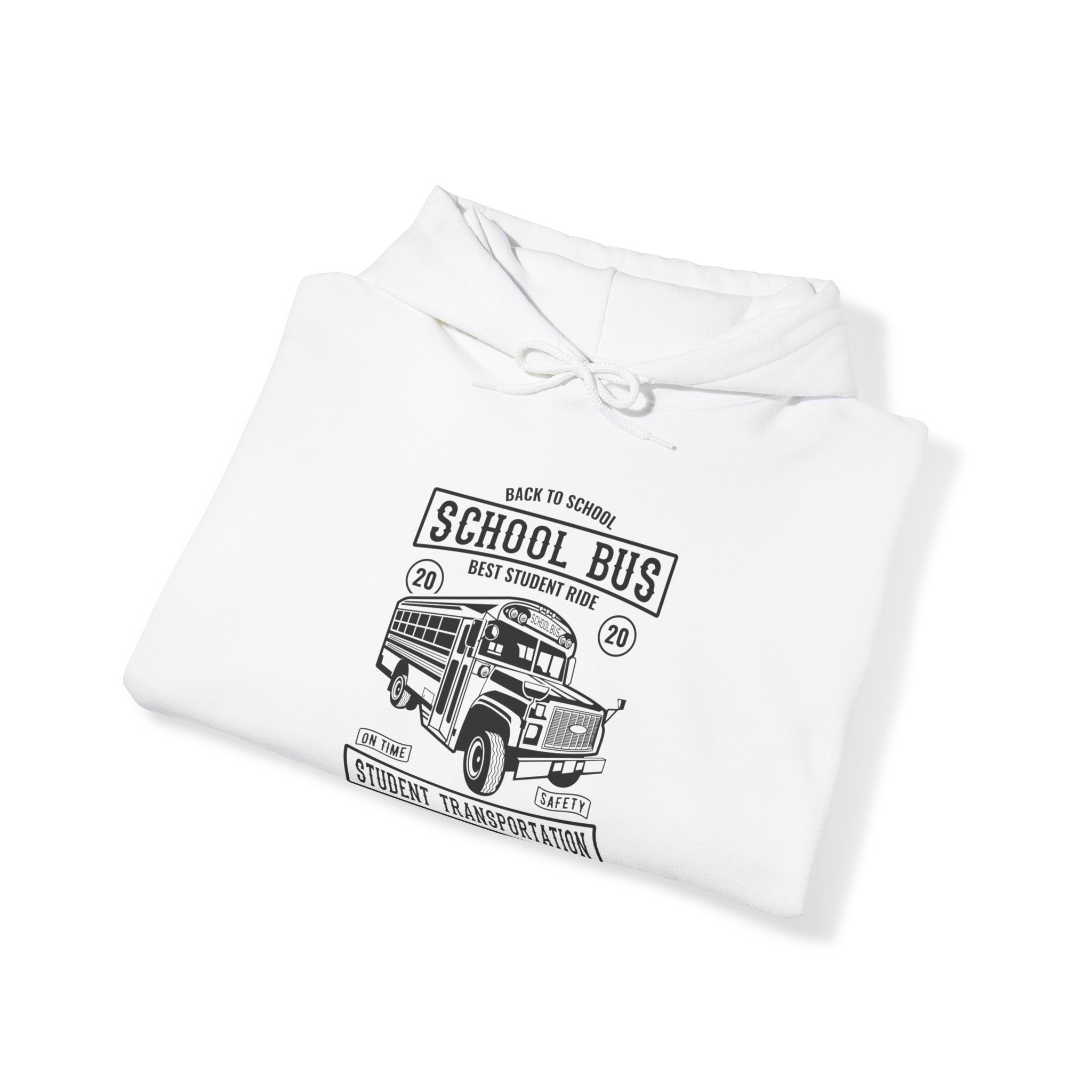 "SCHOOL BUS STUDENT TRANSPORTATION" Unisex Heavy Blend™ Hooded Sweatshirt