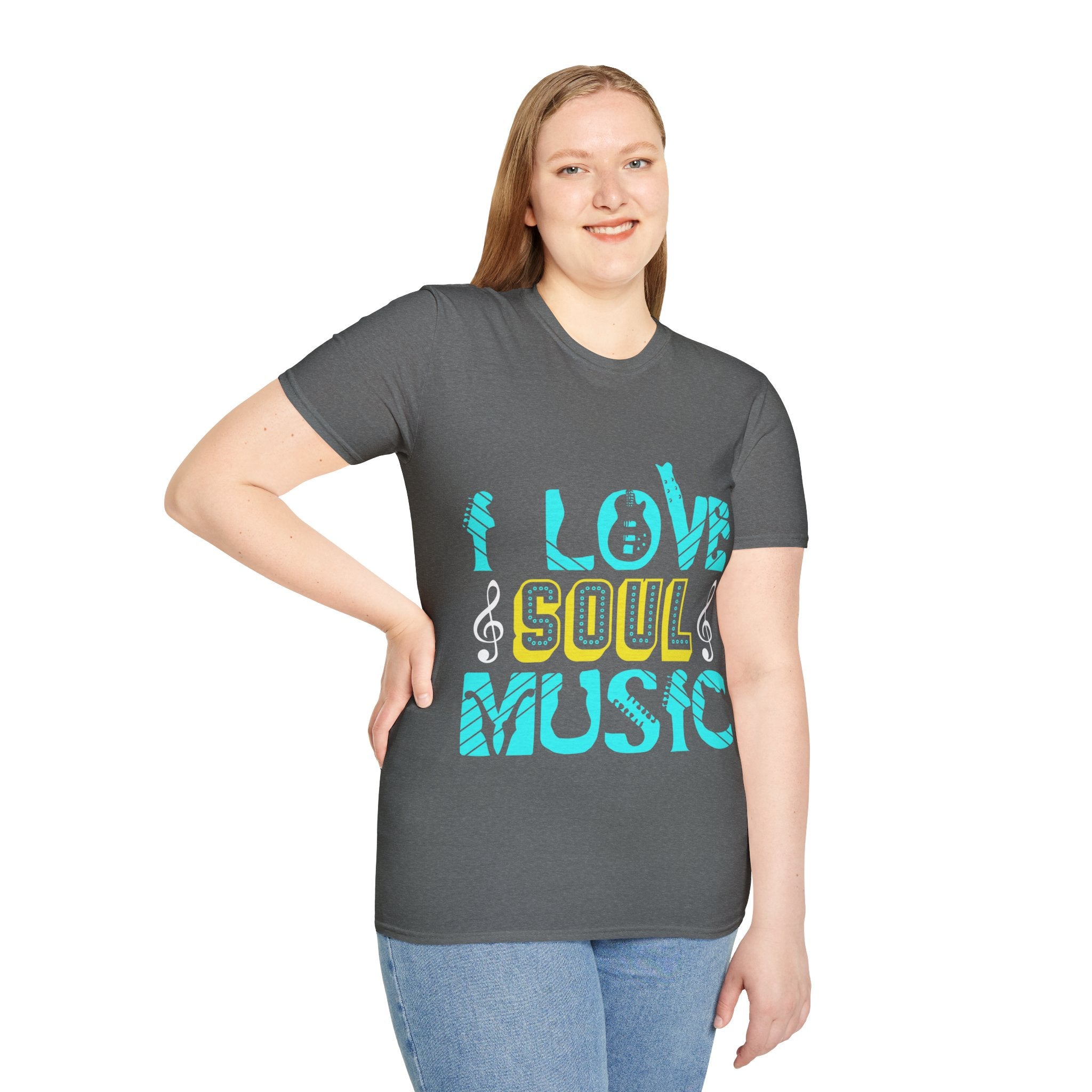 "I Love Soul Music" Unisex Soft style T-Shirt