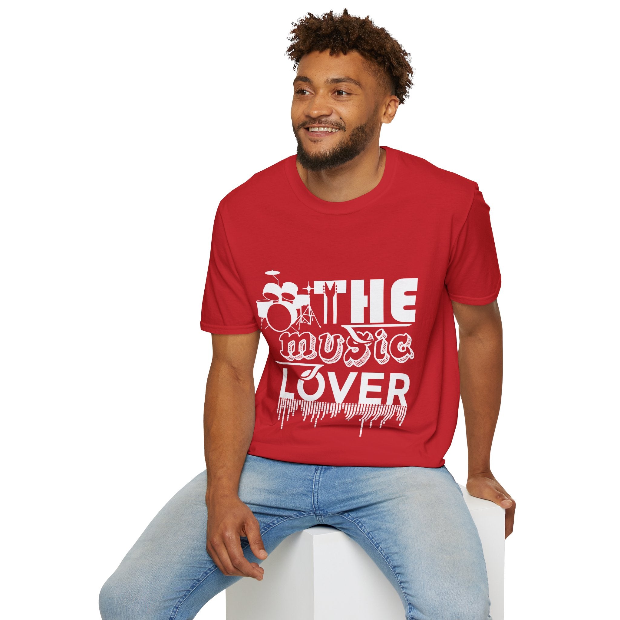 "The Music Lover" Unisex Soft style T-Shirt