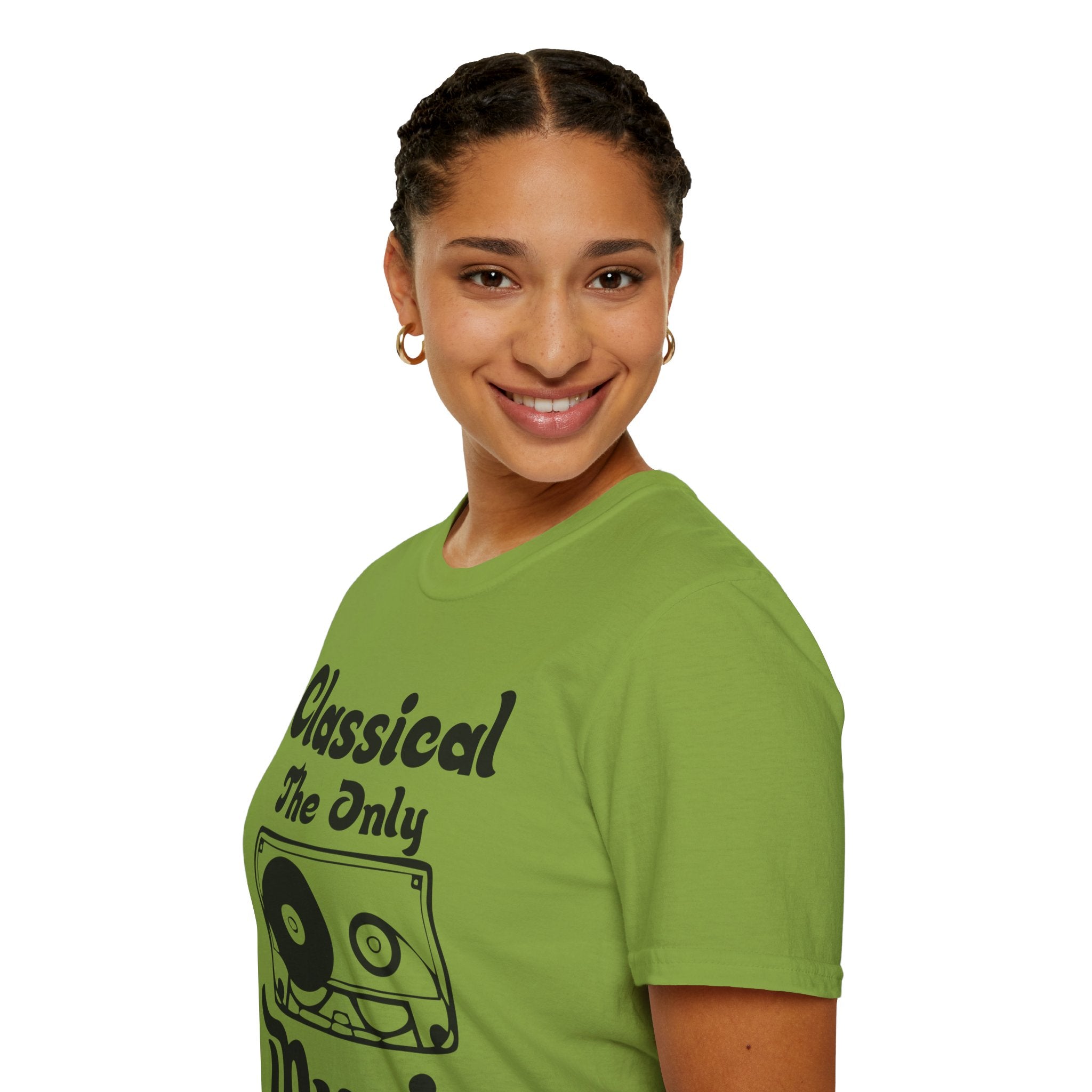 "Classical The Only Music That Matters" Unisex Soft style T-Shirt