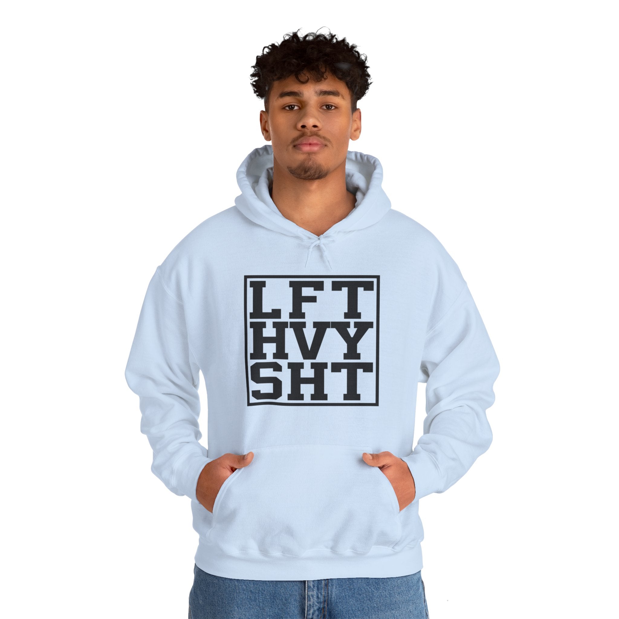 "Lift Heavy Shit" Unisex Heavy Blend™ Hooded Sweatshirt