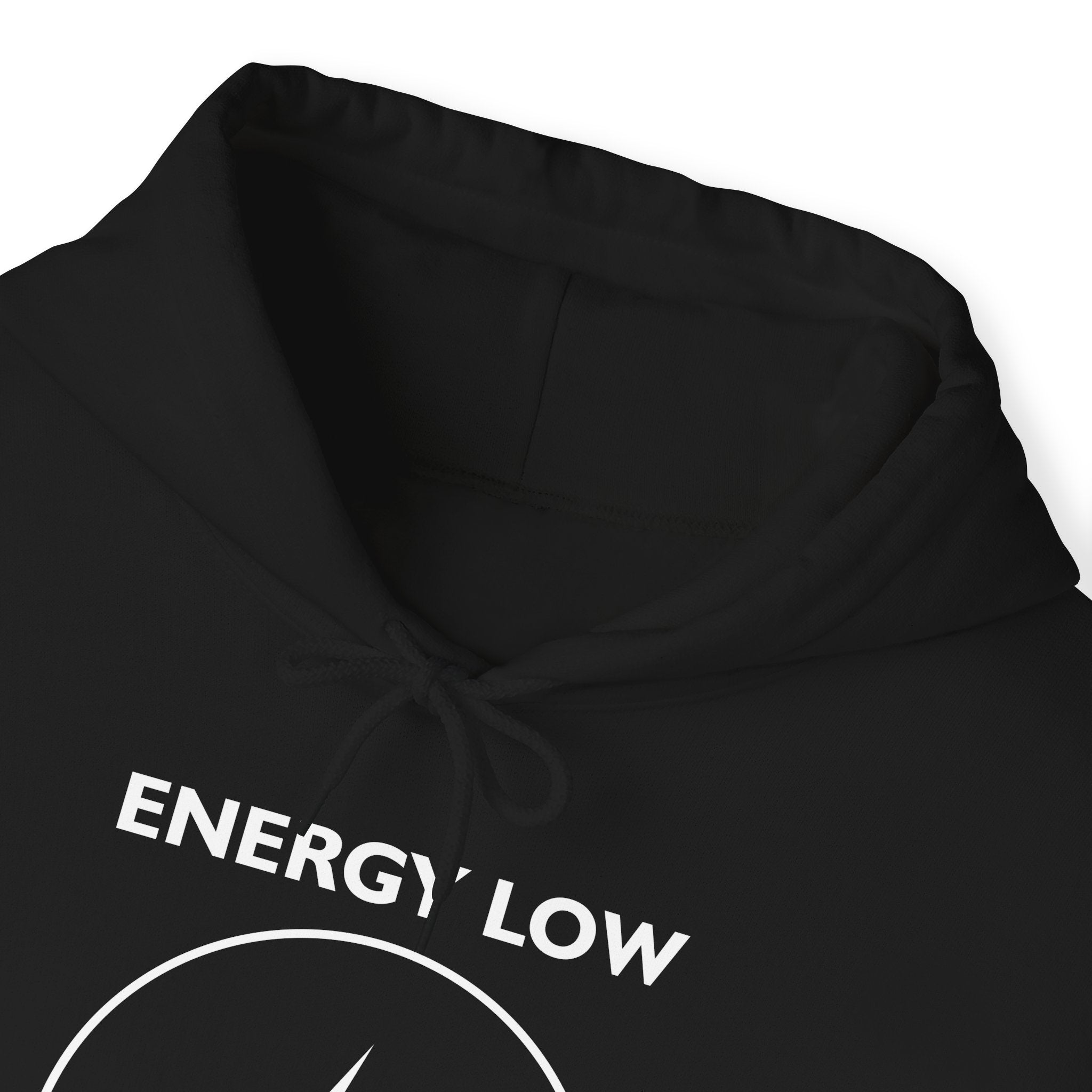 "ENERGY LOW NEED COFFEE" Unisex Heavy Blend™ Hooded Sweatshirt