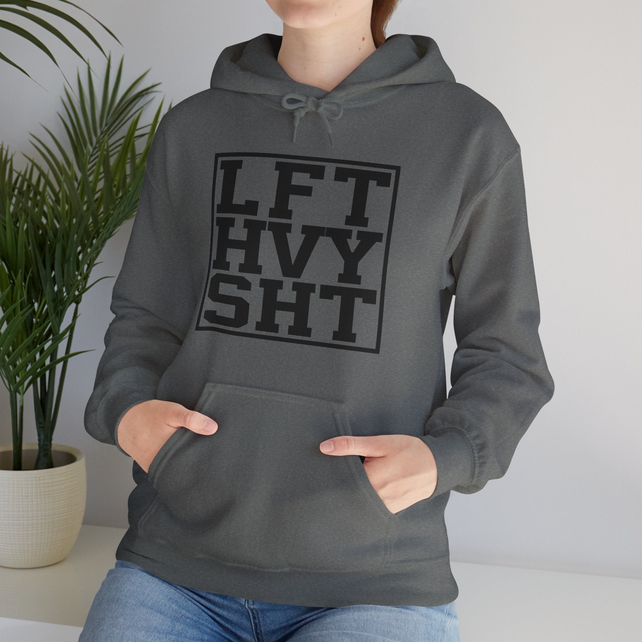 "Lift Heavy Shit" Unisex Heavy Blend™ Hooded Sweatshirt