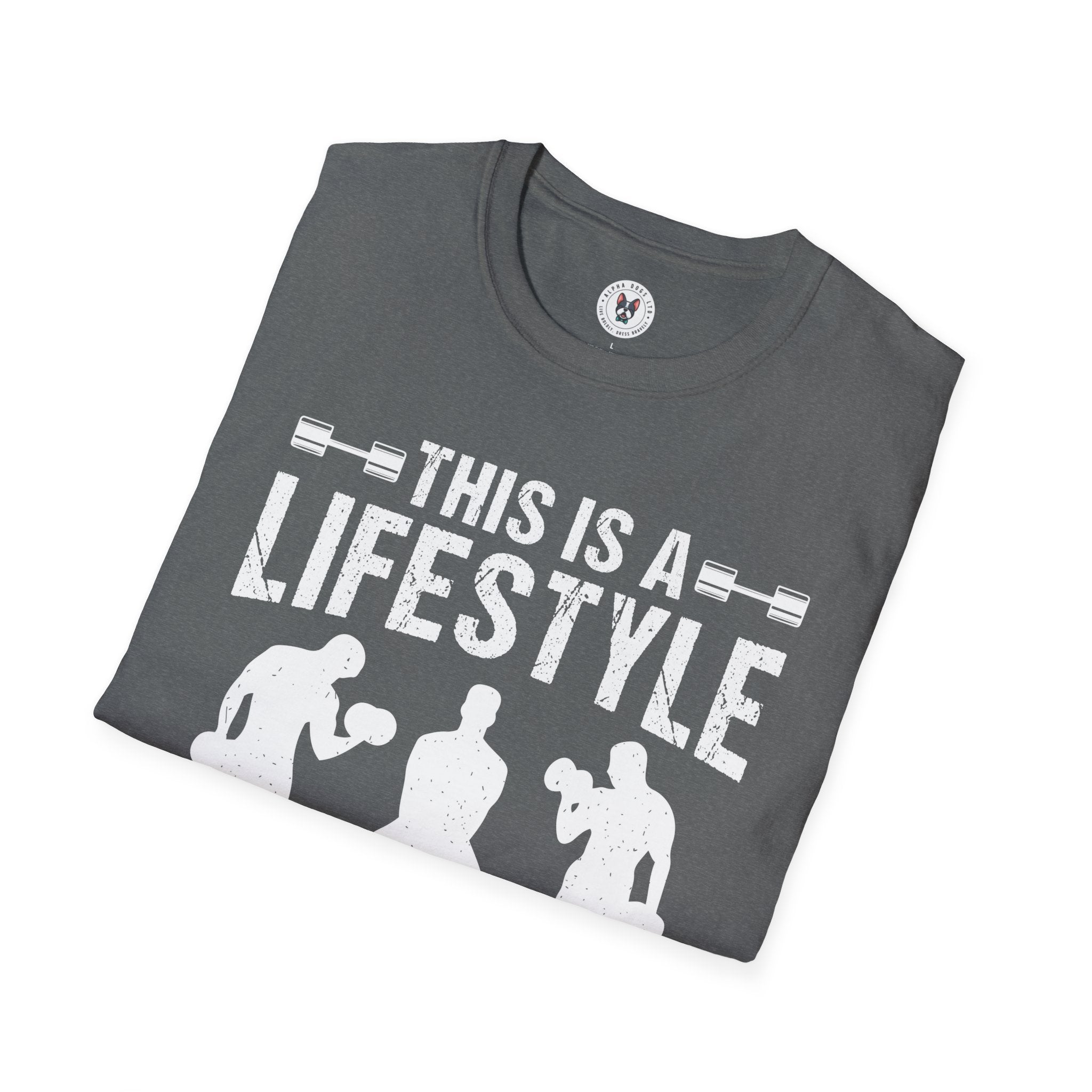 "This Is A Life Style There Is No Finish Line" Unisex Soft style T-Shirt