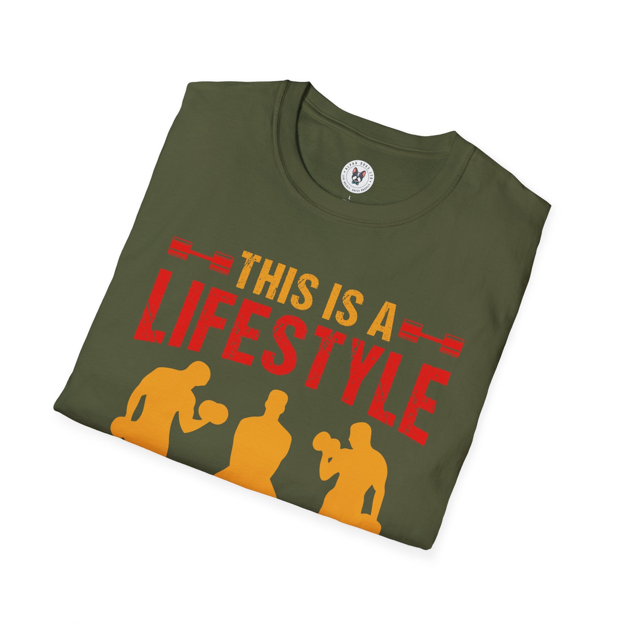 "This Is A Life Style There Is No Finish Line" Unisex Soft style T-Shirt