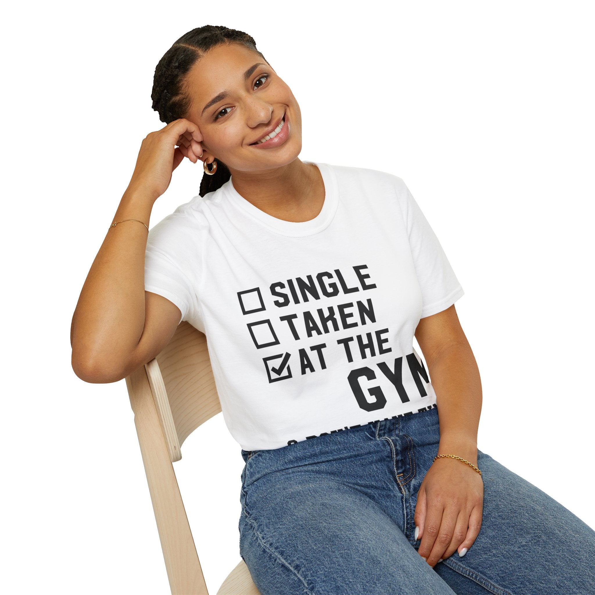 "At Gym,Not Have Time For Your Shit" Unisex Soft style T-Shirt