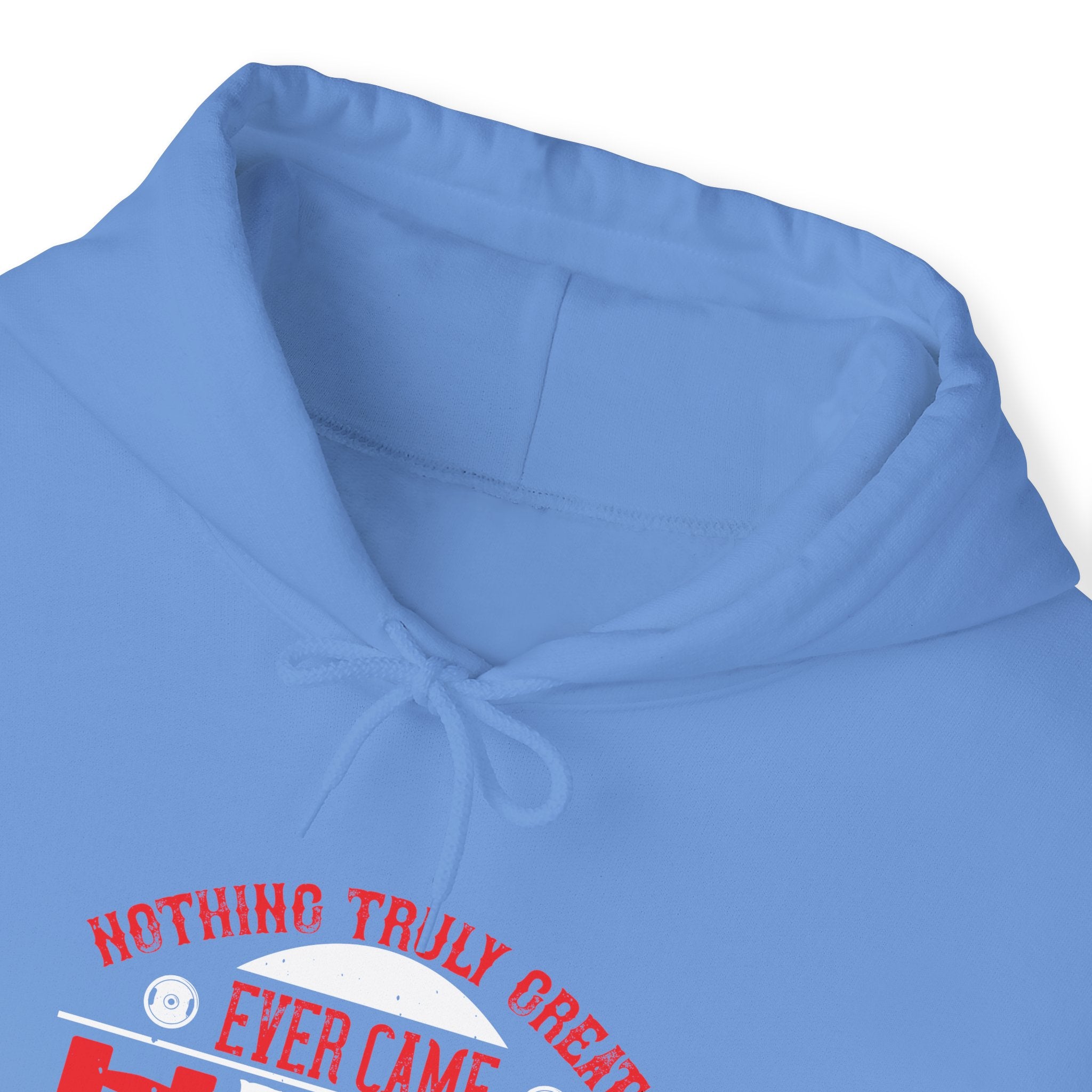 "Nothing Truly Great Ever Came From A Comfort Zone" Unisex Heavy Blend™ Hooded Sweatshirt