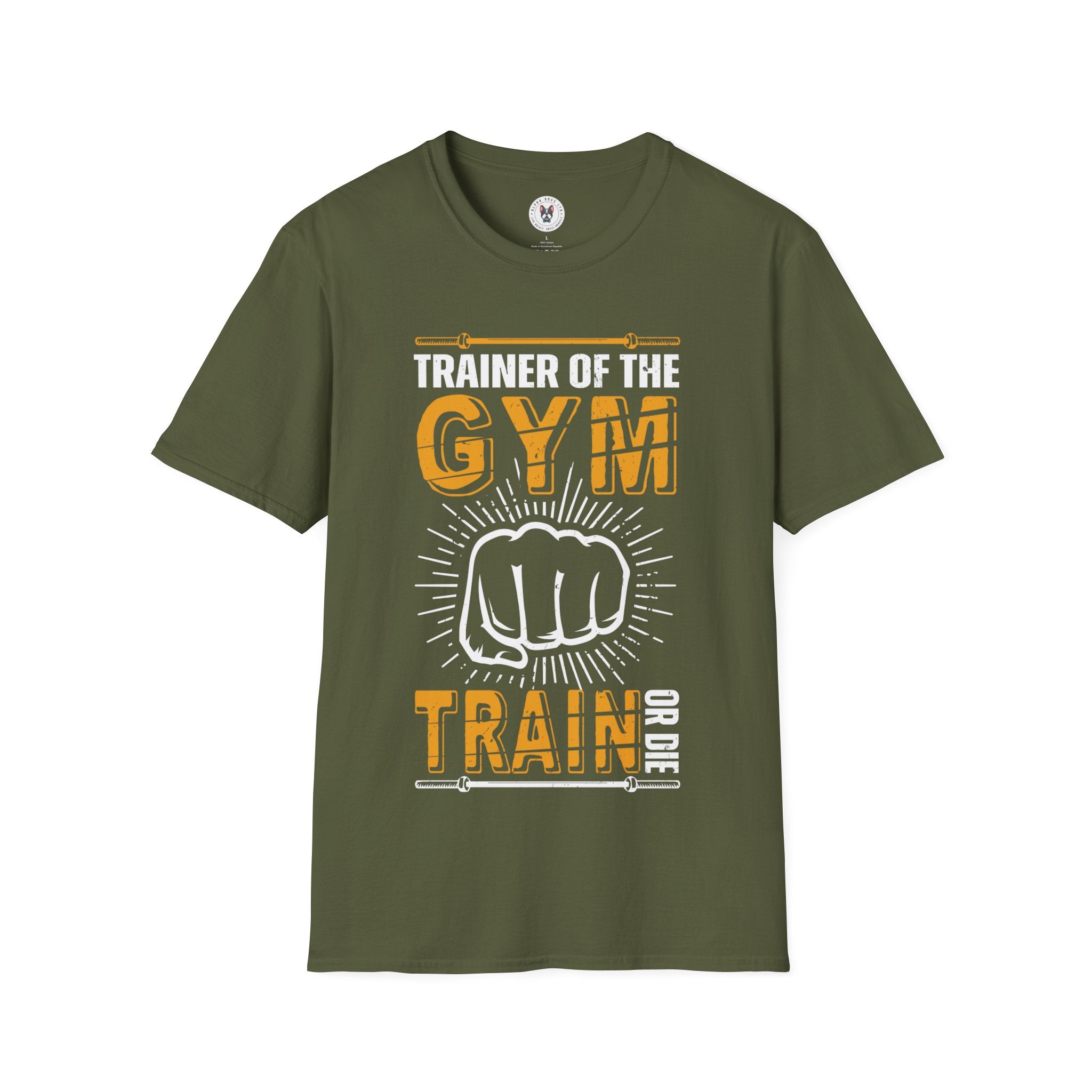 "Trainer Of The Gym TrainOr Die" Unisex Soft style T-Shirt