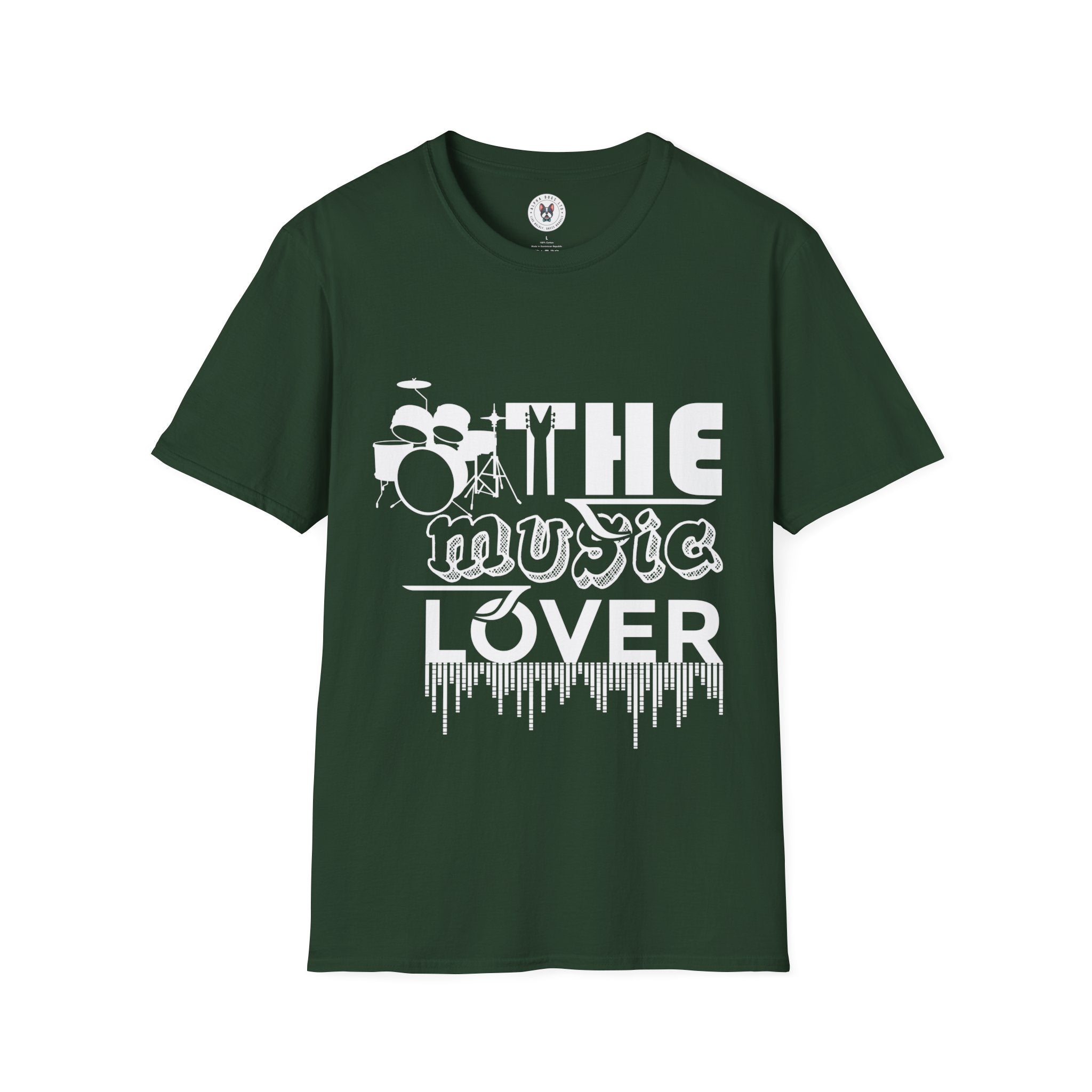 "The Music Lover" Unisex Soft style T-Shirt