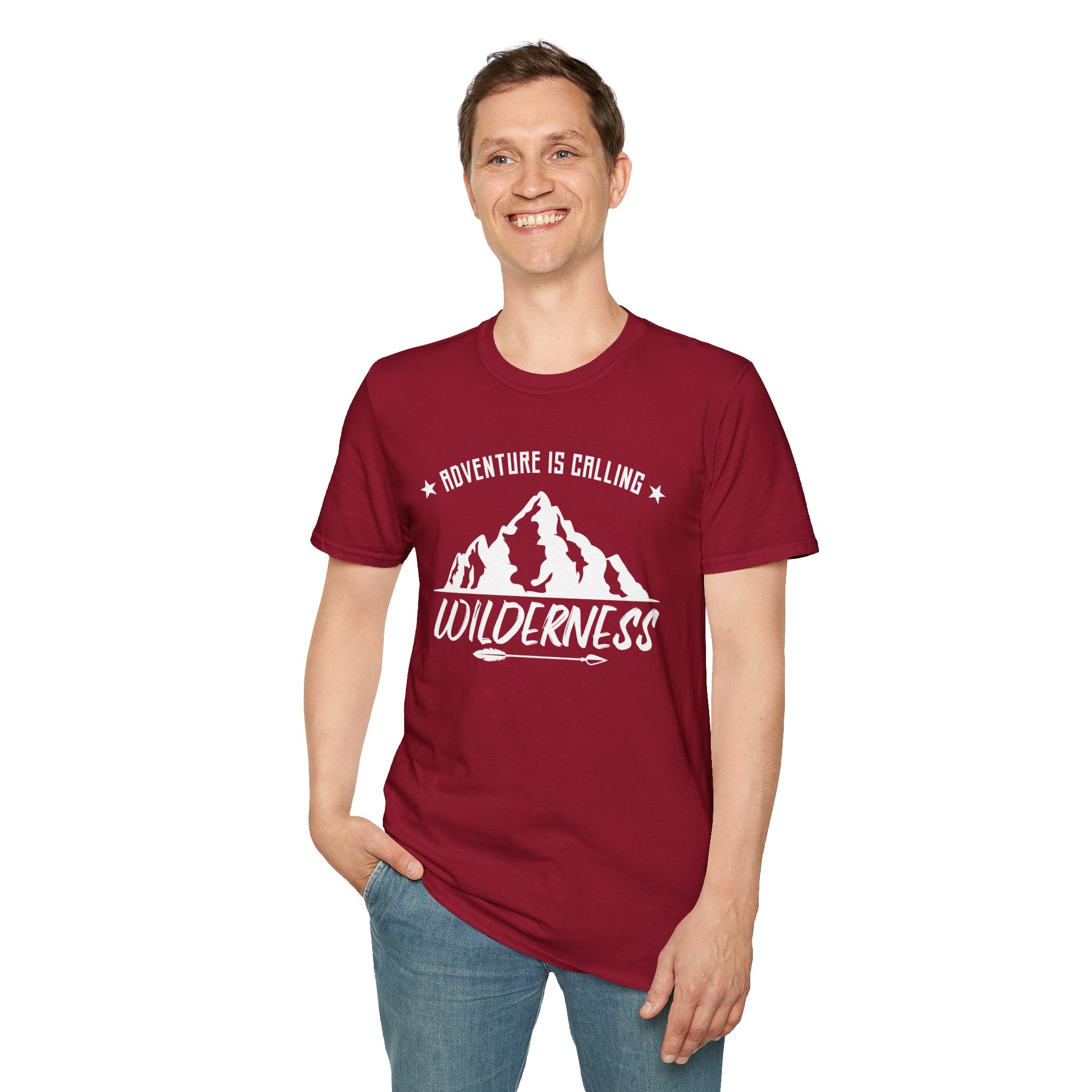 "Adventure Is Calling" Unisex Soft Style T-Shirt