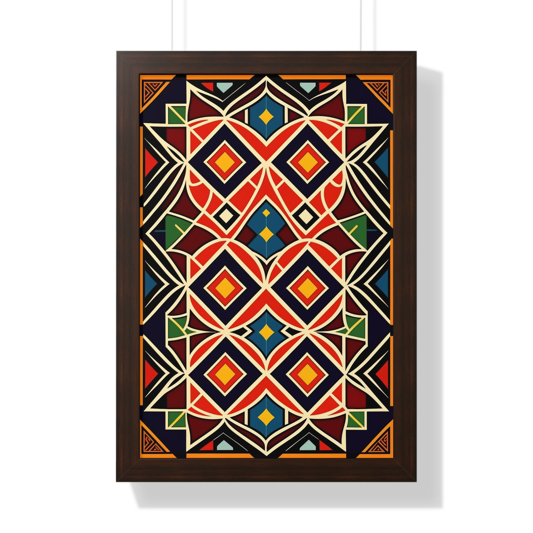 "BOHO" Framed Vertical Poster