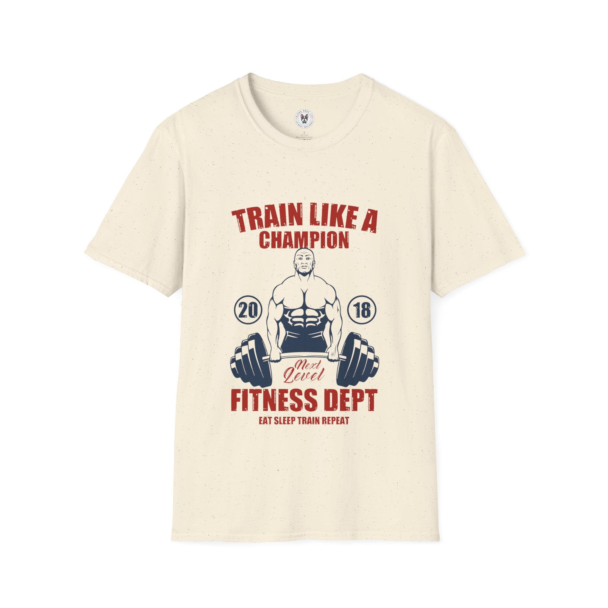 "Train Like A Champion" Unisex Soft style T-Shirt