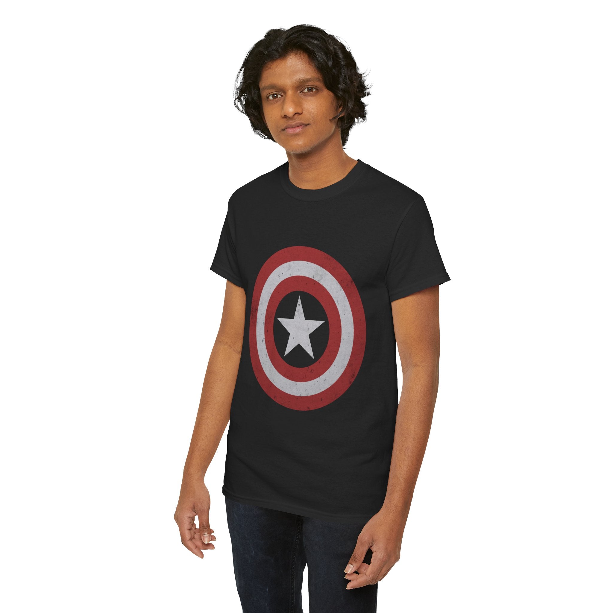 "Captain America" Unisex Heavy Cotton Tee