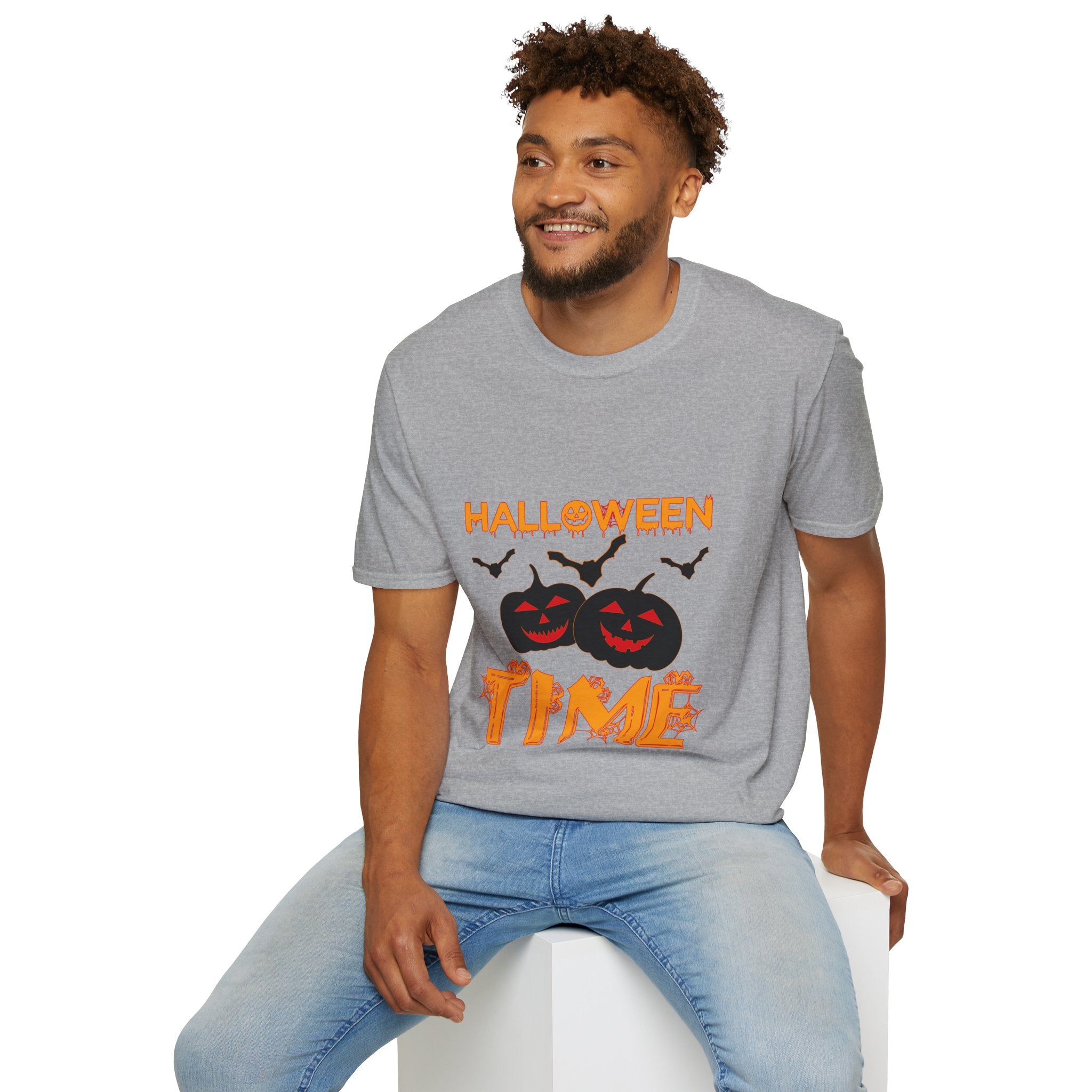 "HALLOWEEN TIME" Unisex Soft style T-Shirt