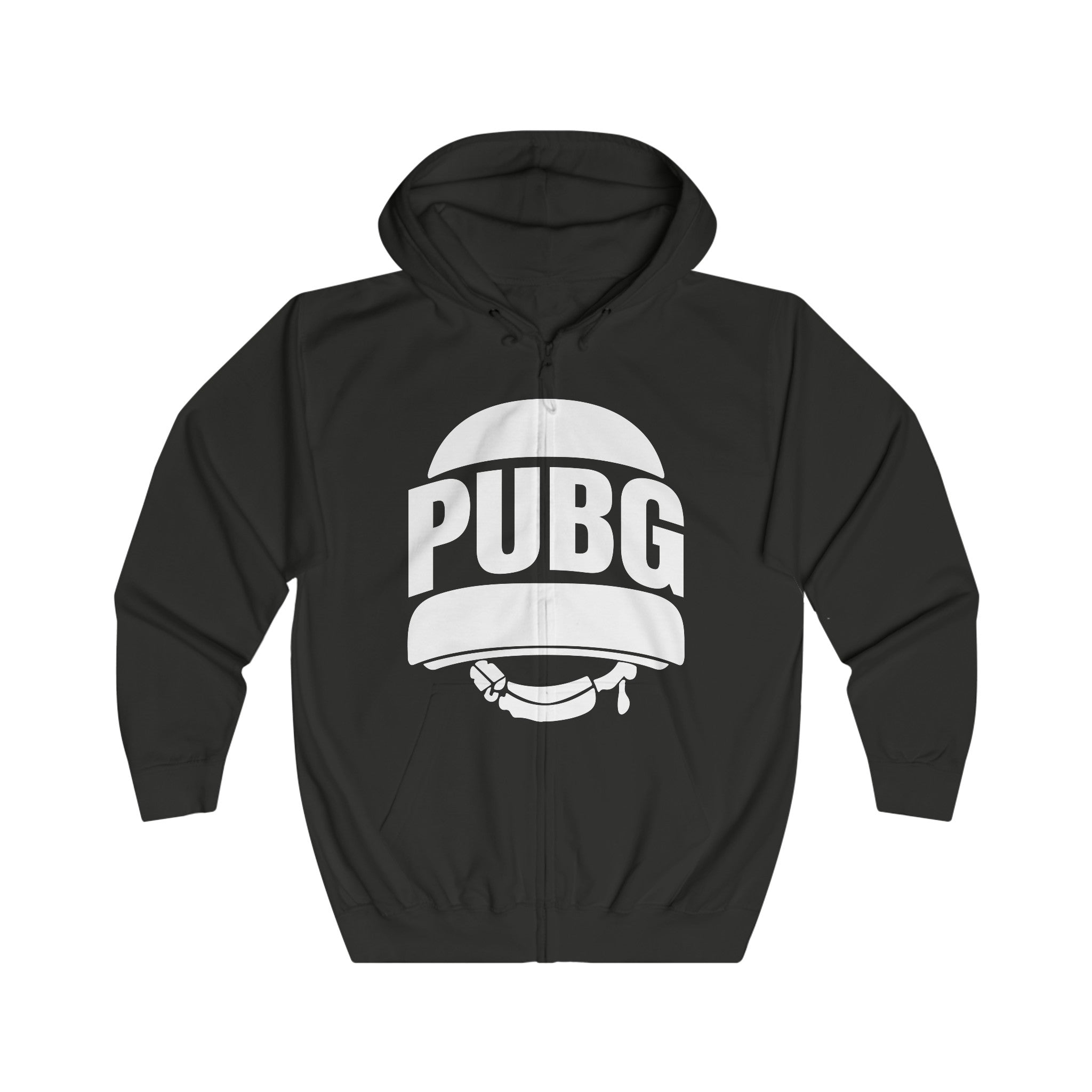 PUBG Unisex Full Zip Hoodie