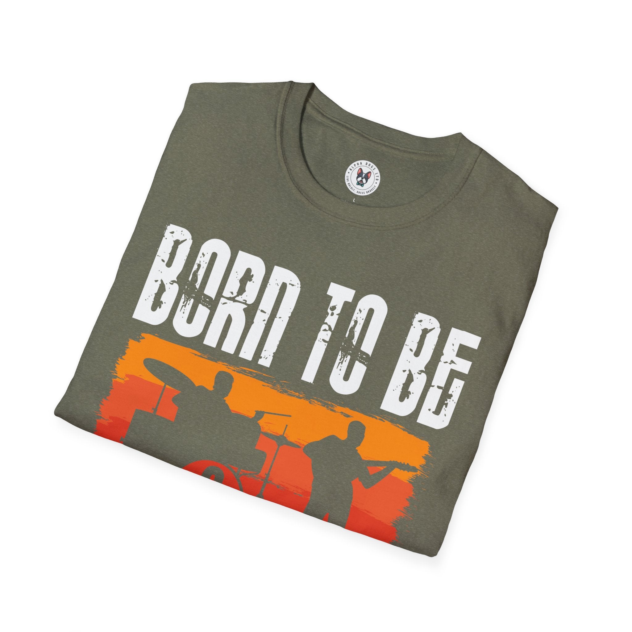 "Born To Be Musician" Unisex Soft style T-Shirt