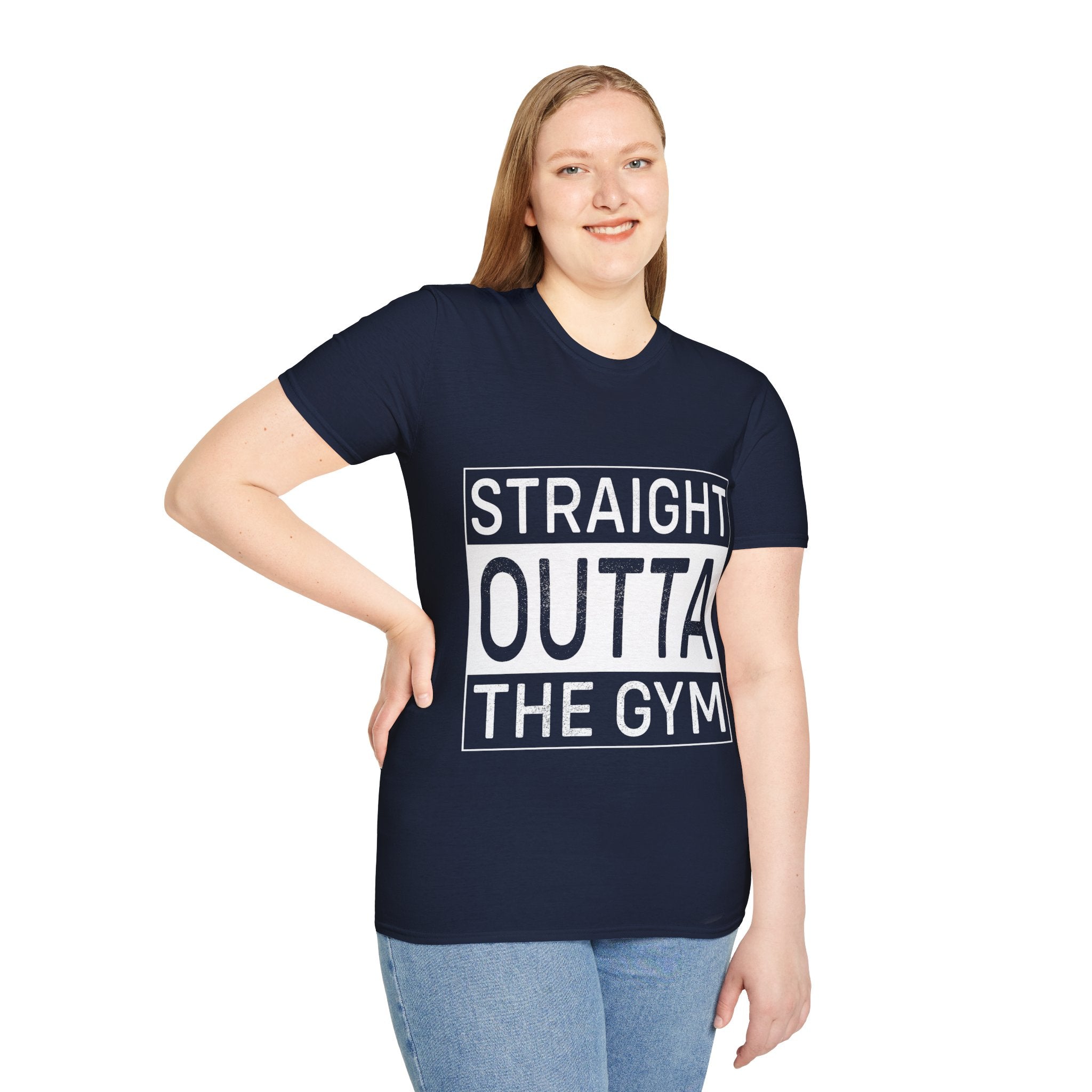 "Straight Outta The Gym" Unisex Soft style T-Shirt