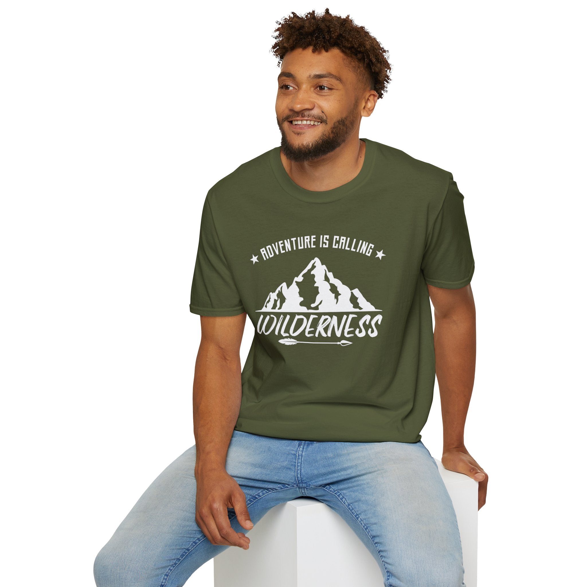 "Adventure Is Calling" Unisex Soft Style T-Shirt