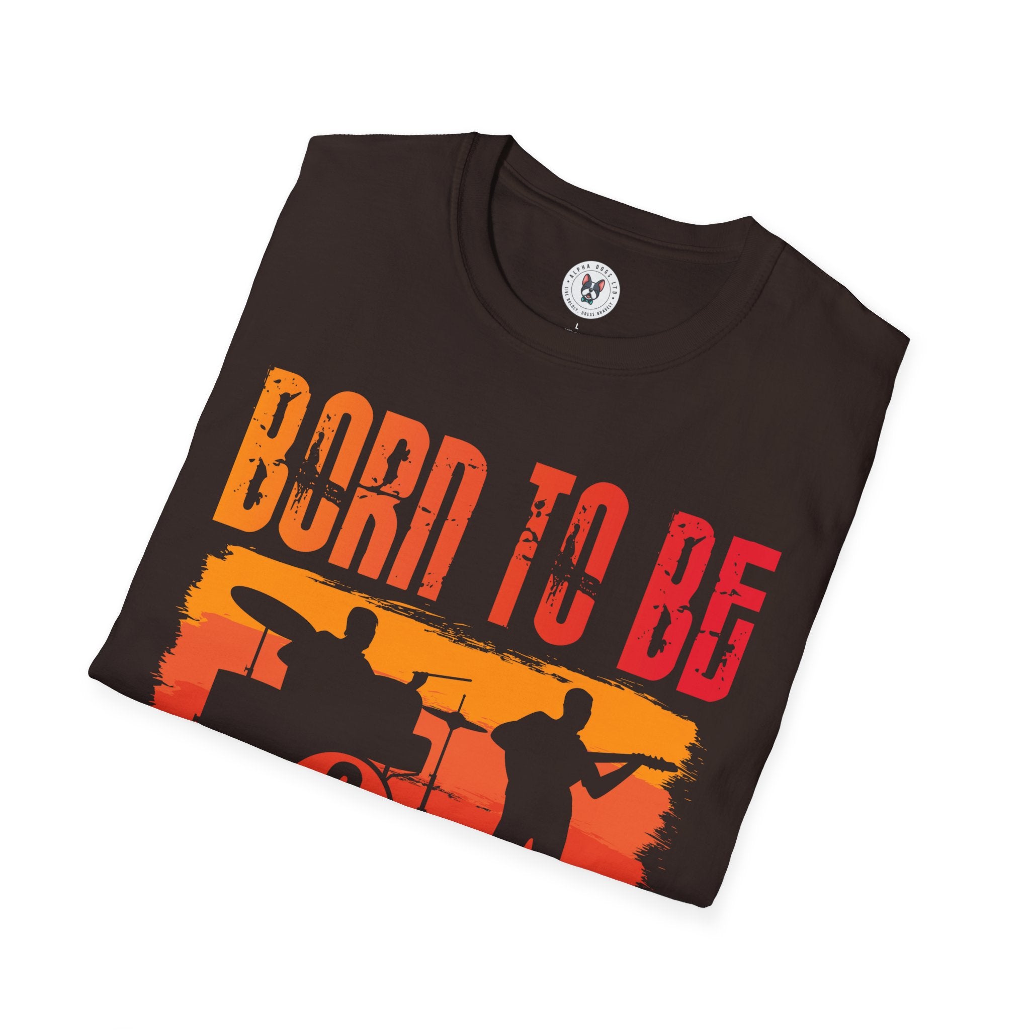 "Born To Be Musician" Unisex Soft style T-Shirt