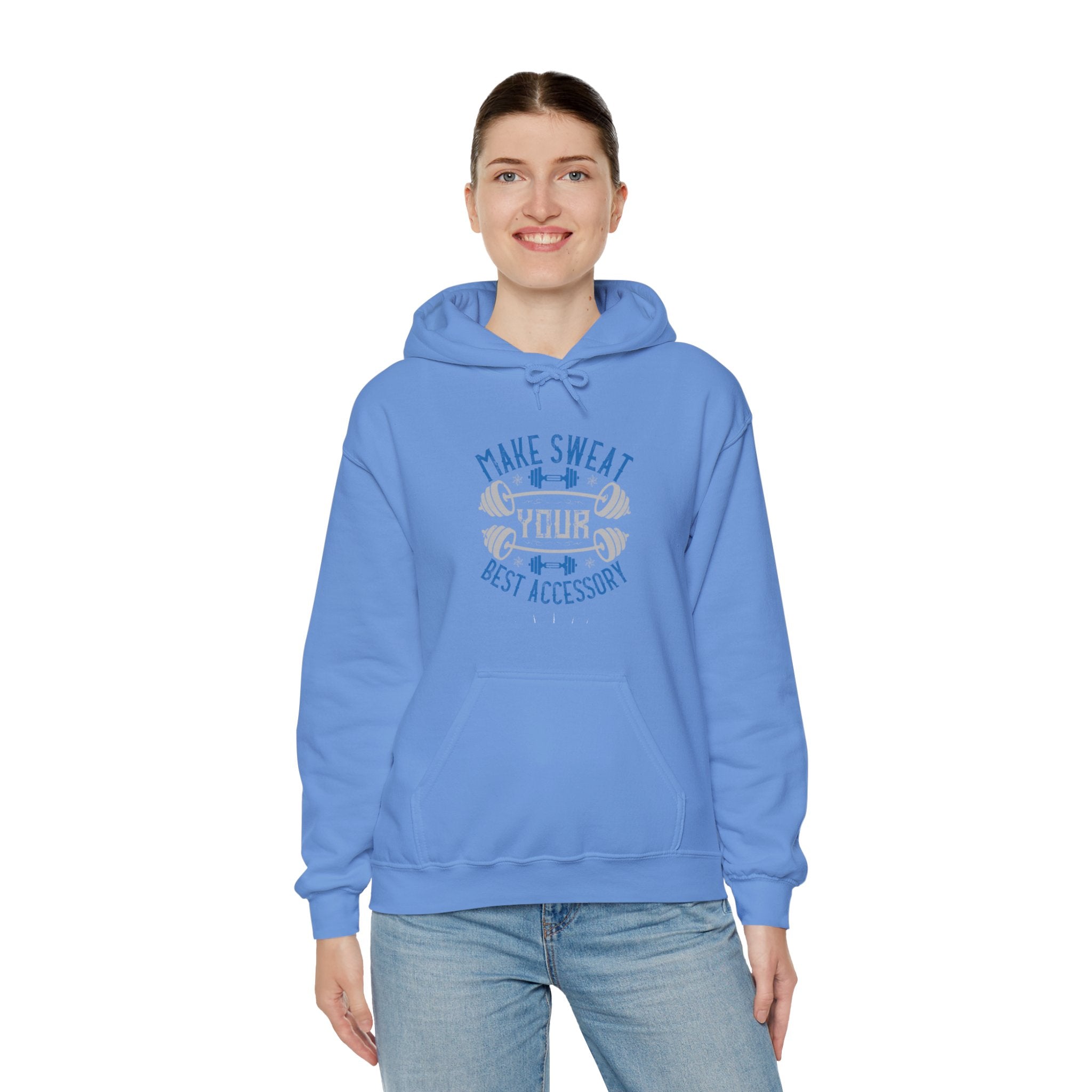 "Make Sweat Your Best Accessory" Unisex Heavy Blend™ Hooded Sweatshirt