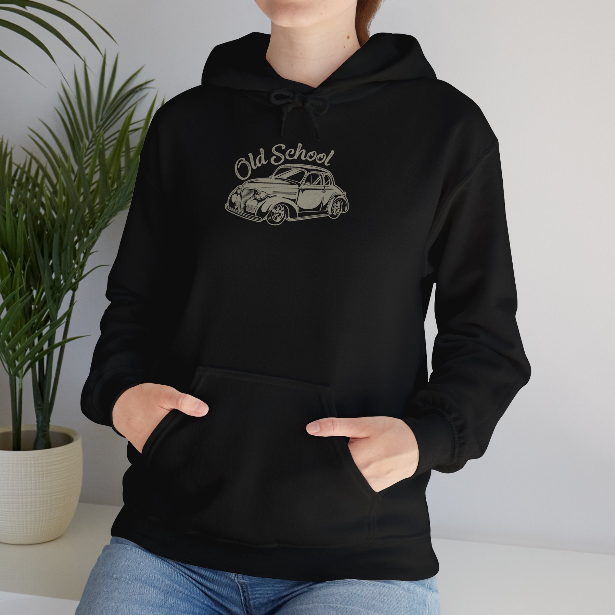 "OLD SCHOOL" Unisex Heavy Blend™ Hooded Sweatshirt