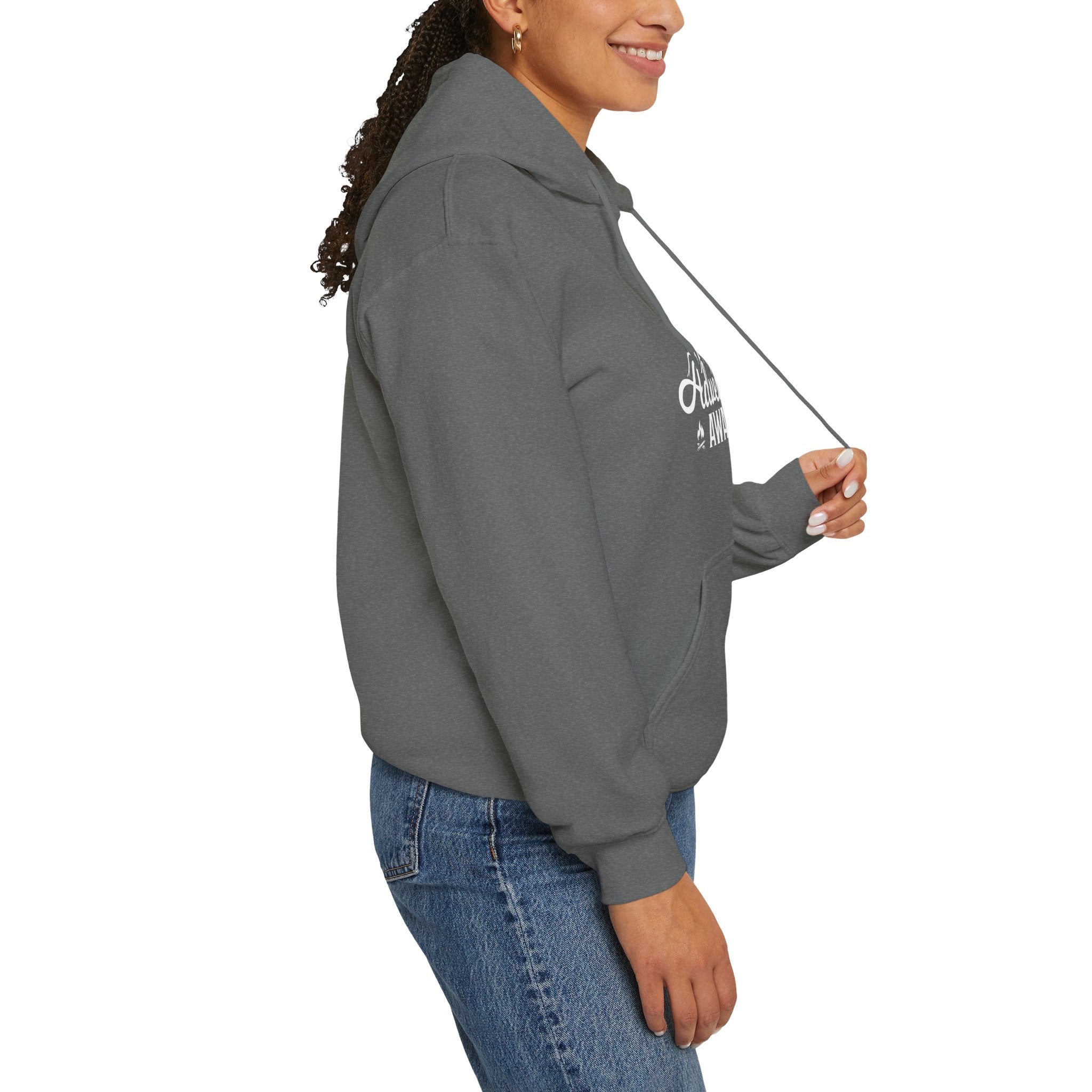 "Adventure Awaits" Unisex Heavy Blend™ Hooded Sweatshirt