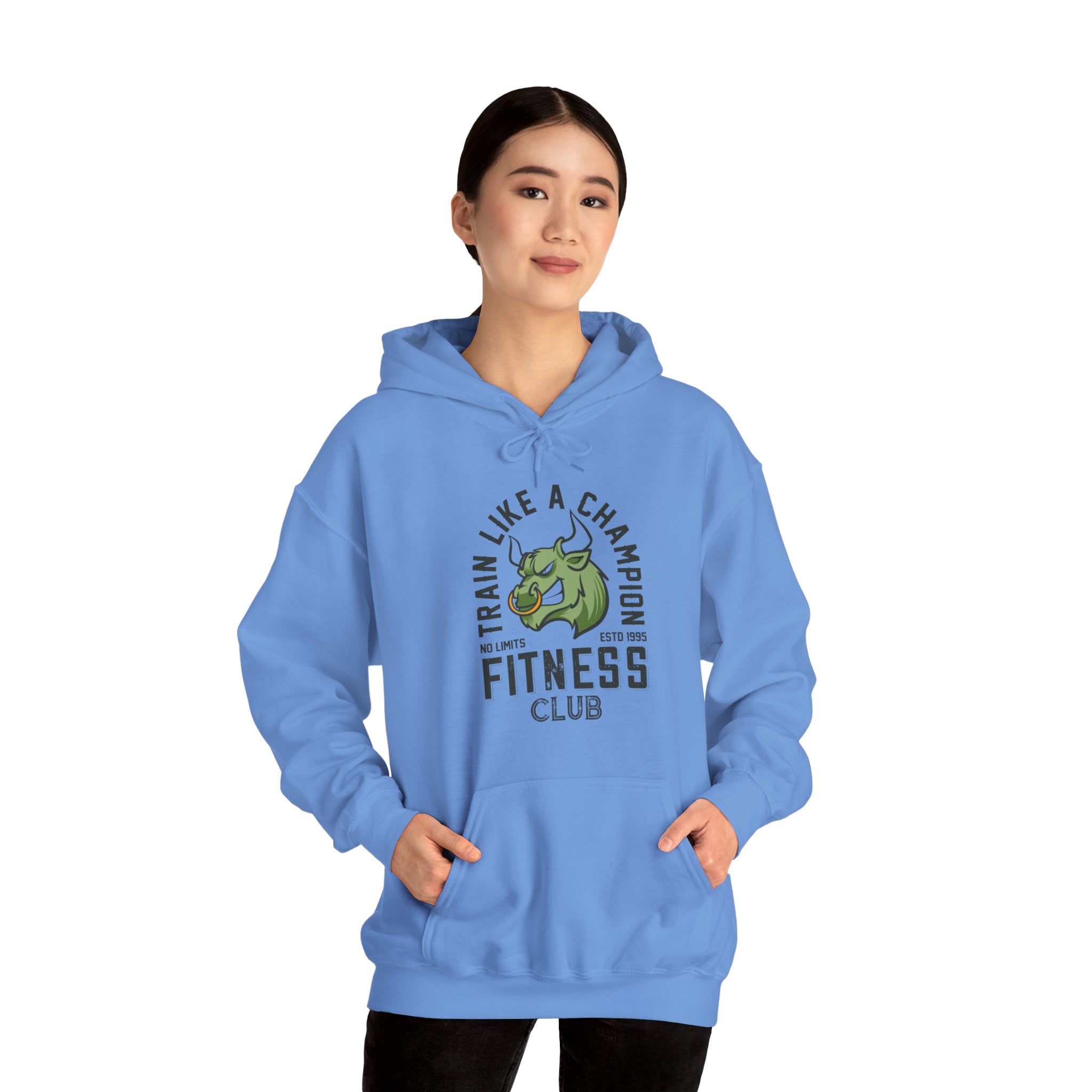 "Train Like A Champion" Unisex Heavy Blend™ Hooded Sweatshirt