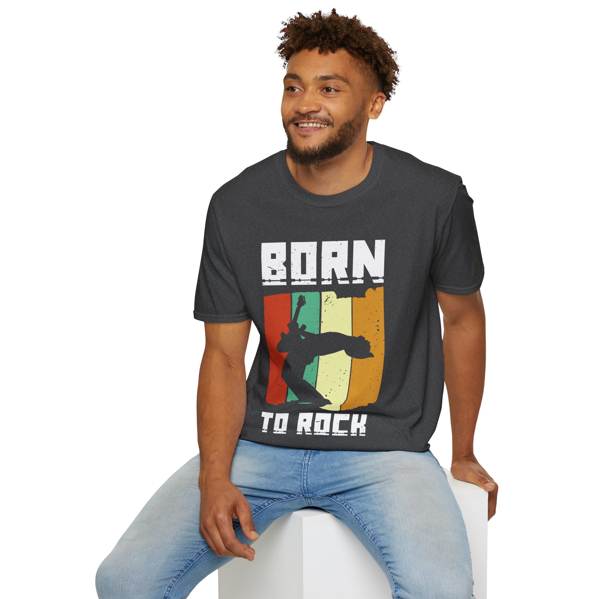 "Born To Rock"  Unisex Soft style T-Shirt