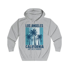 LOS ANGELES Unisex Full Zip Hoodie