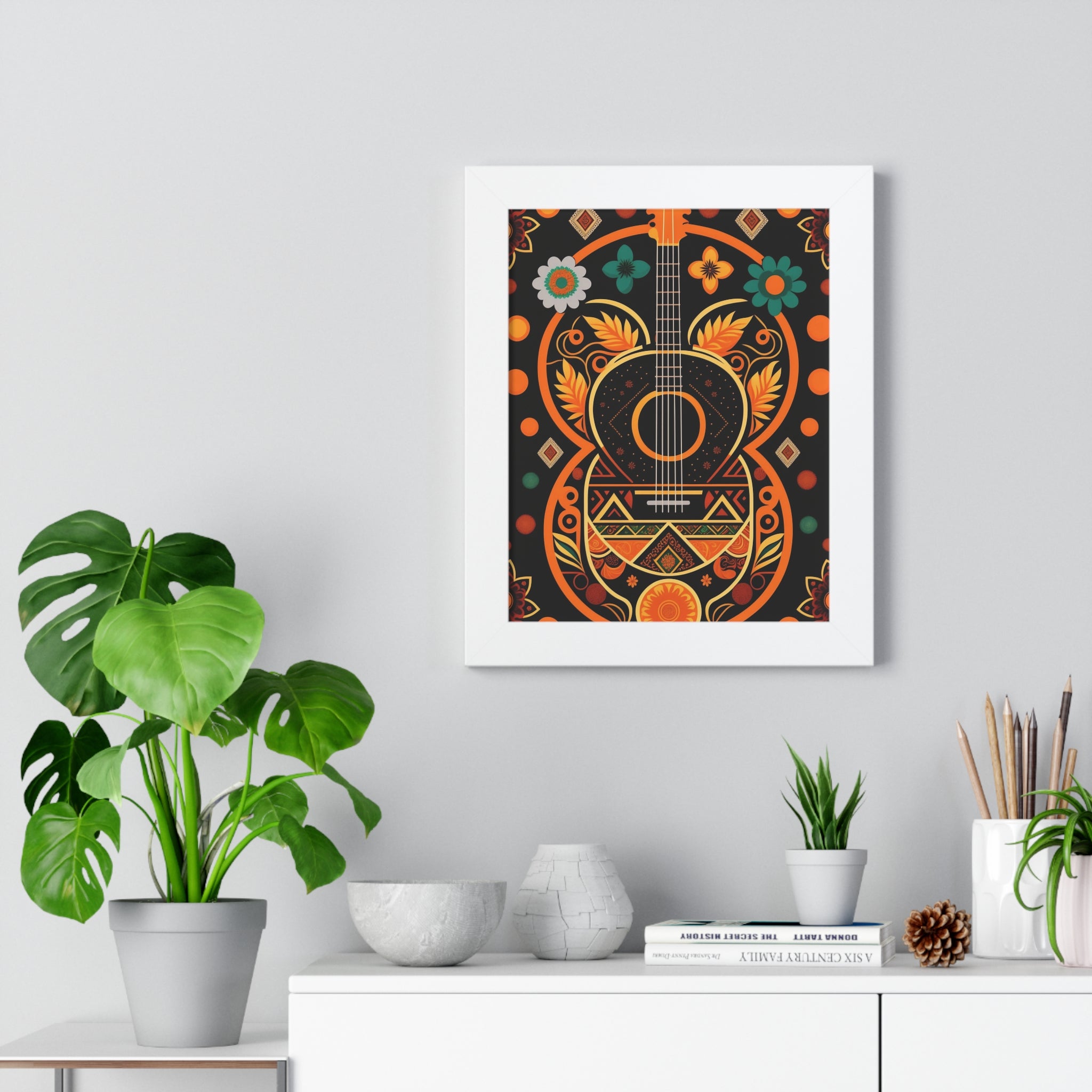 "BOHO" Framed Vertical Poster