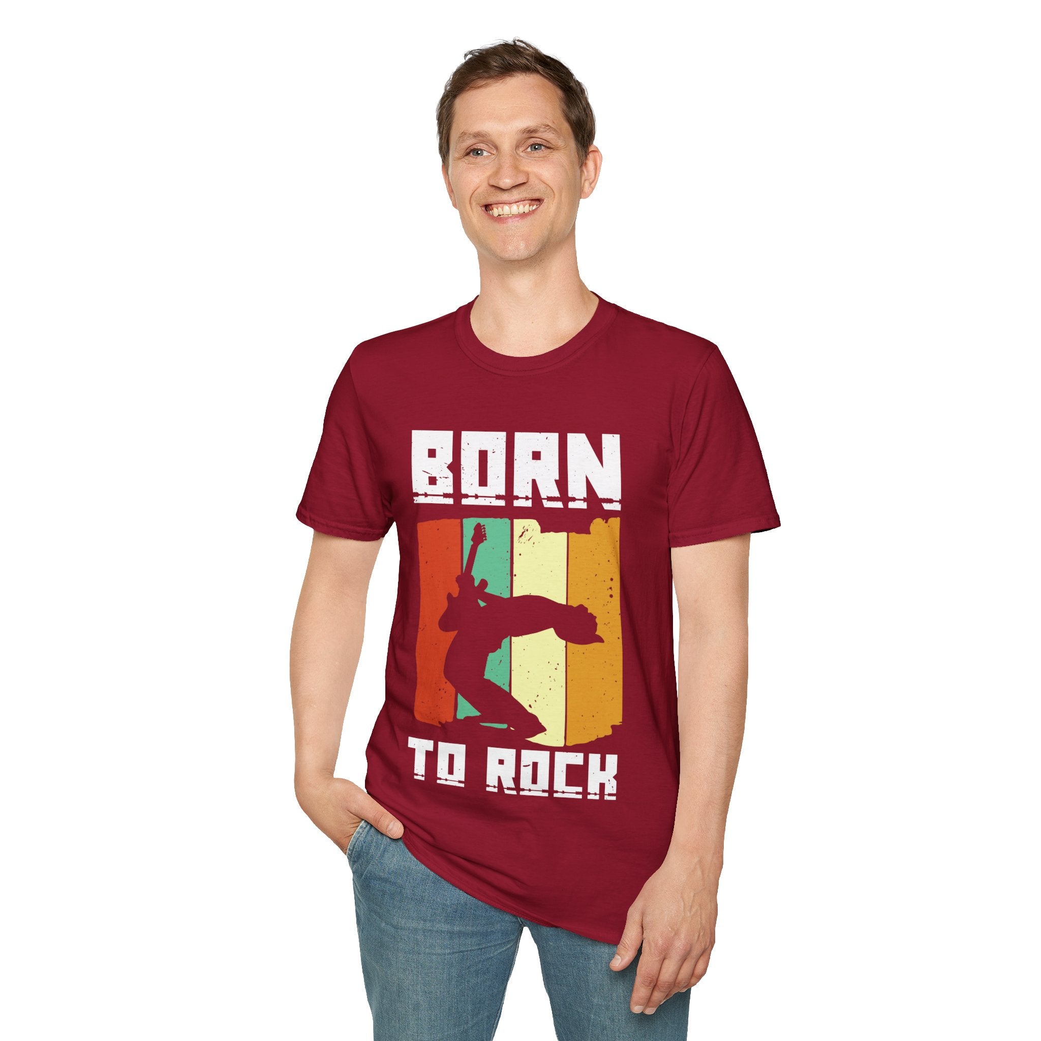 "Born To Rock"  Unisex Soft style T-Shirt