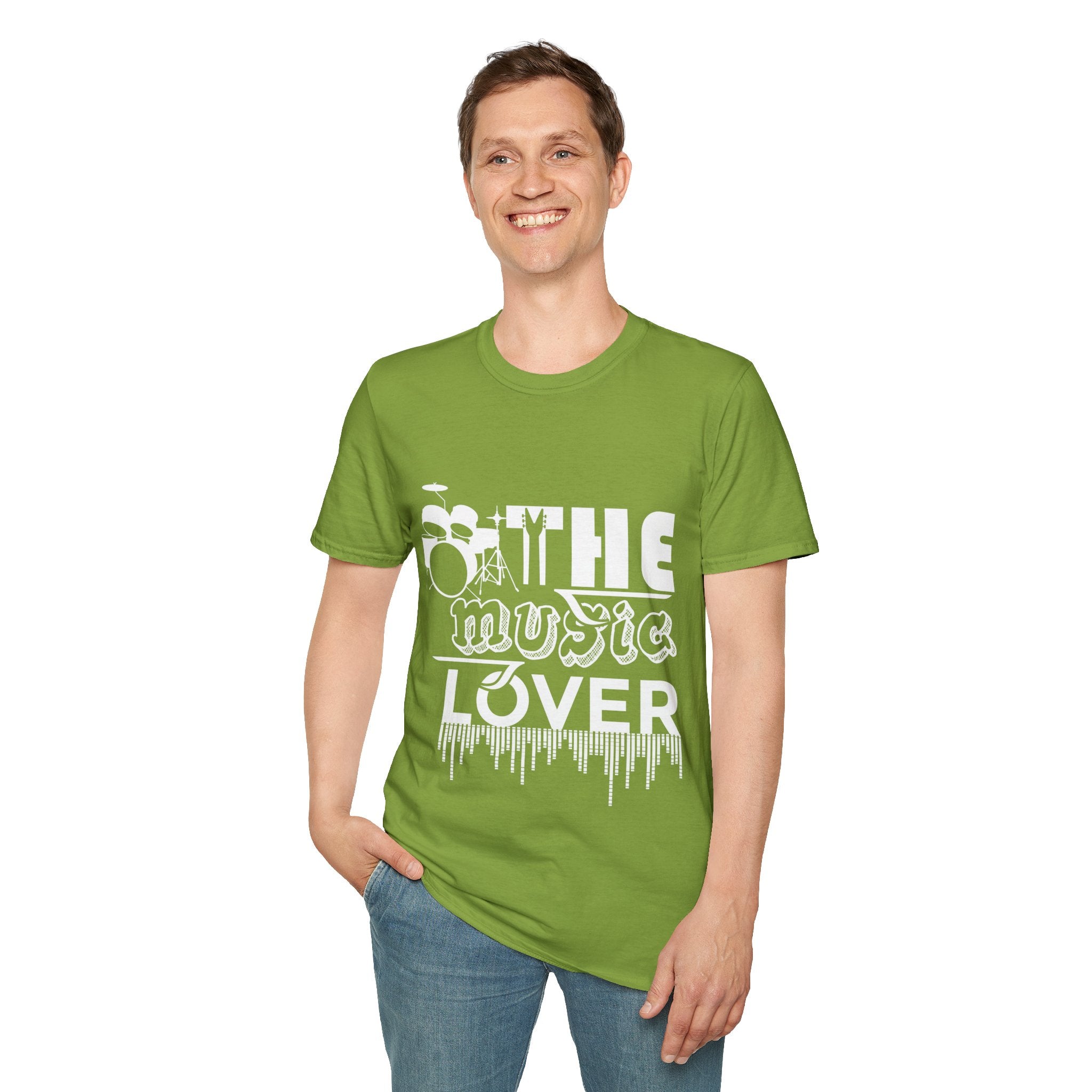 "The Music Lover" Unisex Soft style T-Shirt