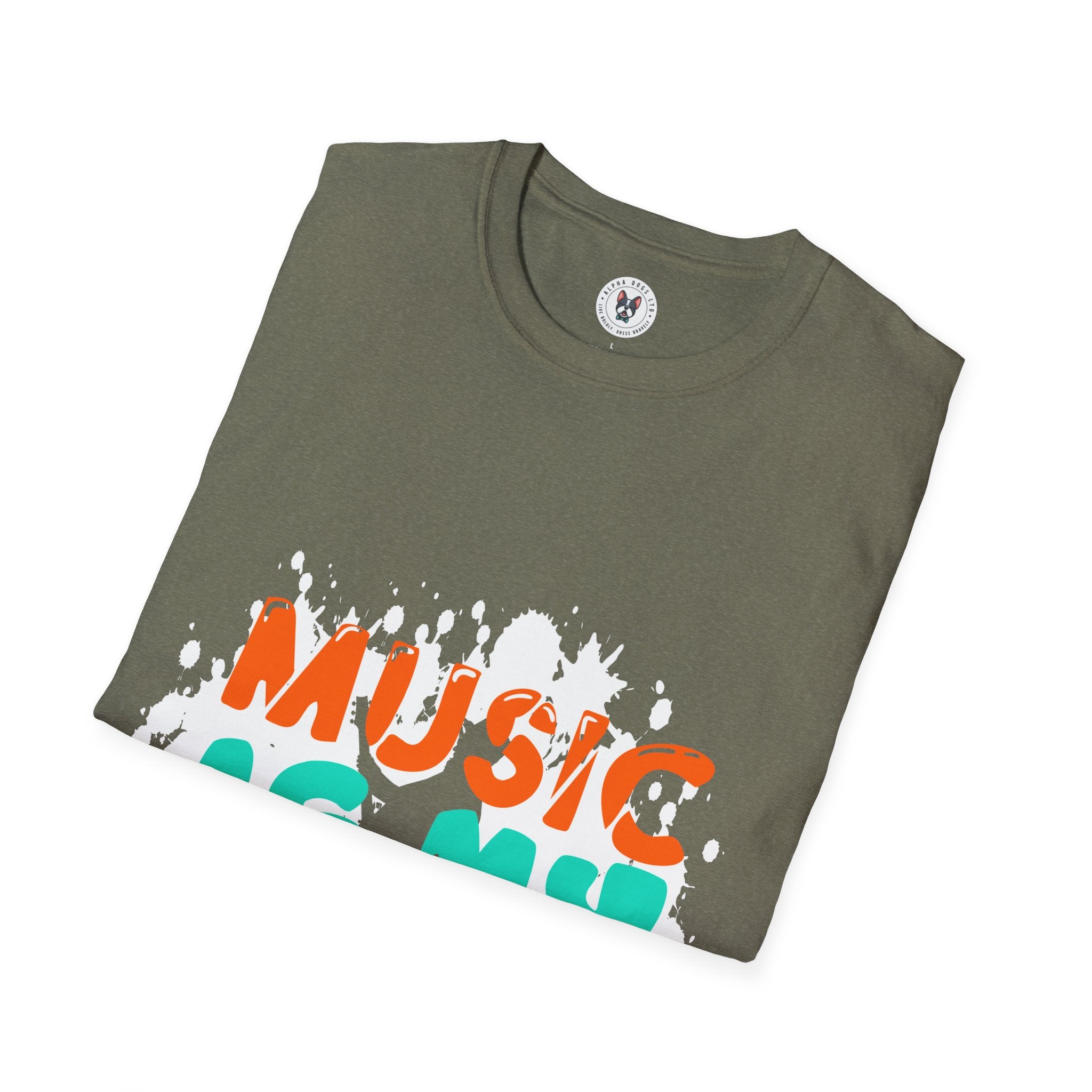 "Music In My Medicine" Unisex Soft style T-Shirt