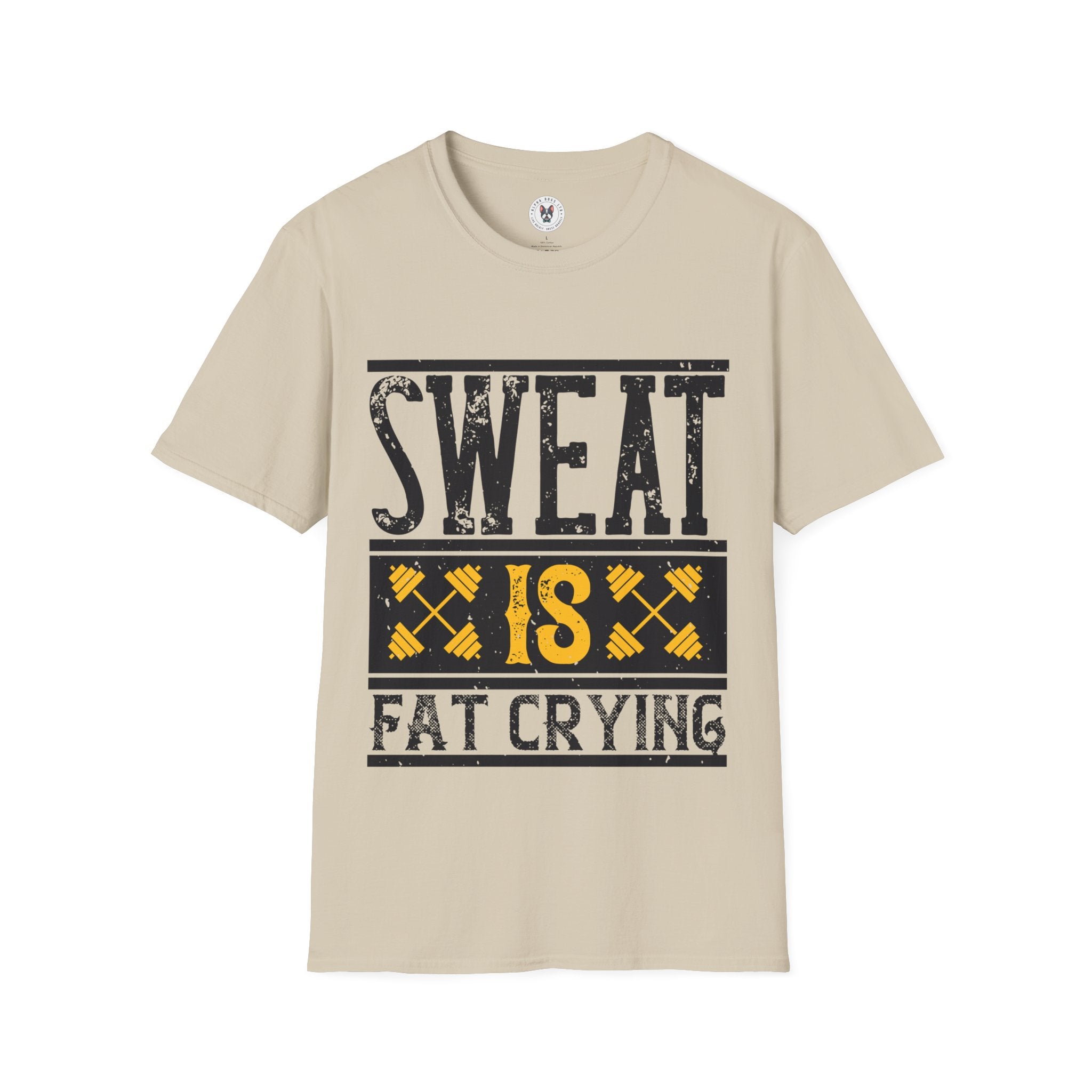 "Sweat Is Fat Crying"  Unisex Soft style T-Shirt