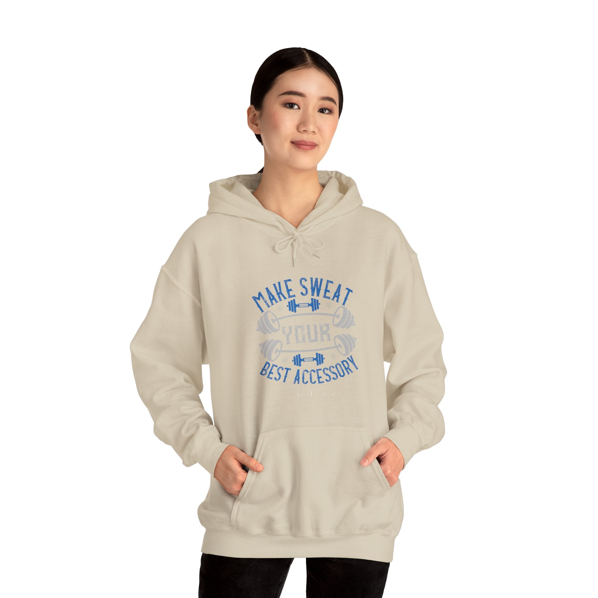 "Make Sweat Your Best Accessory" Unisex Heavy Blend™ Hooded Sweatshirt