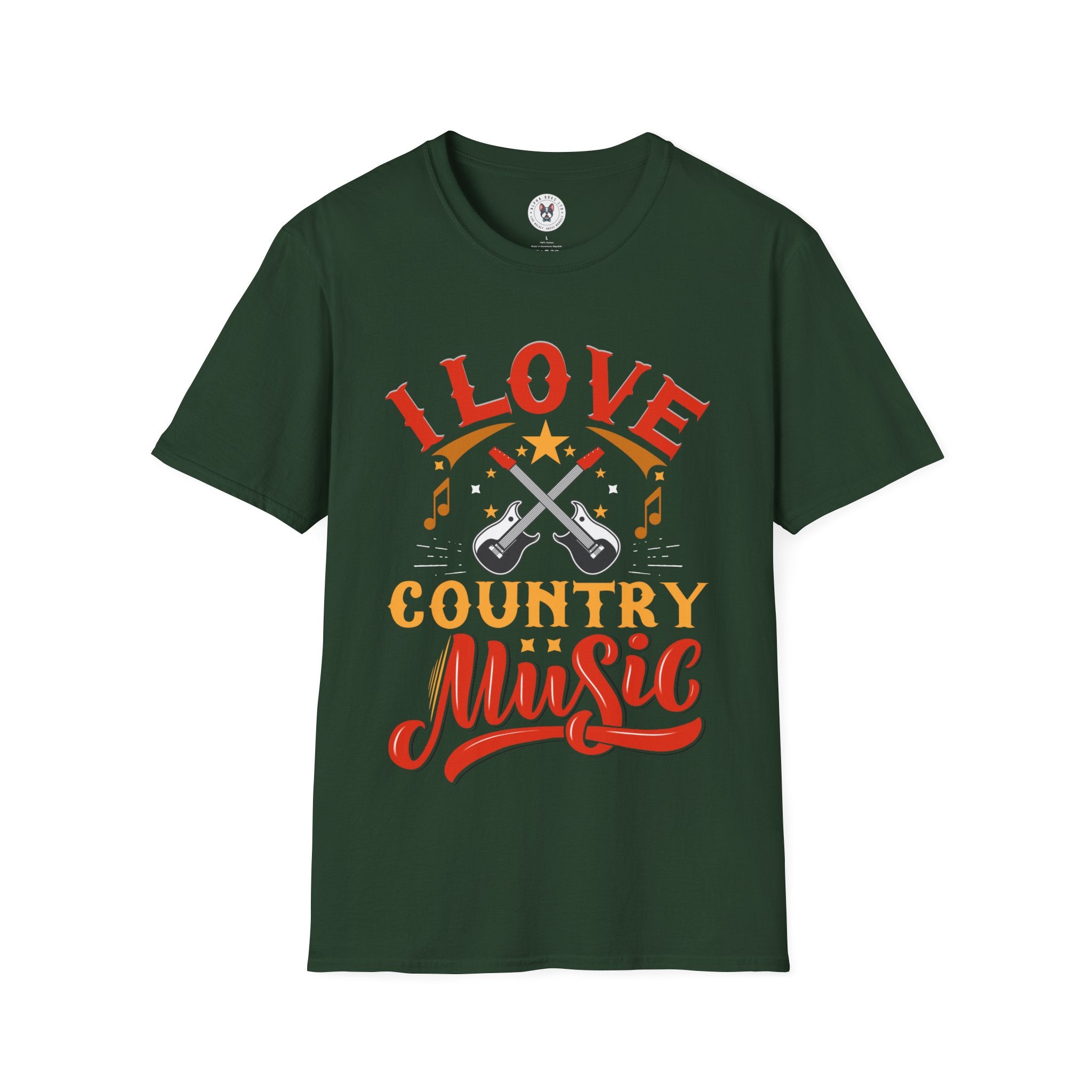 "I Love Country Music" Unisex Soft style T-Shirt