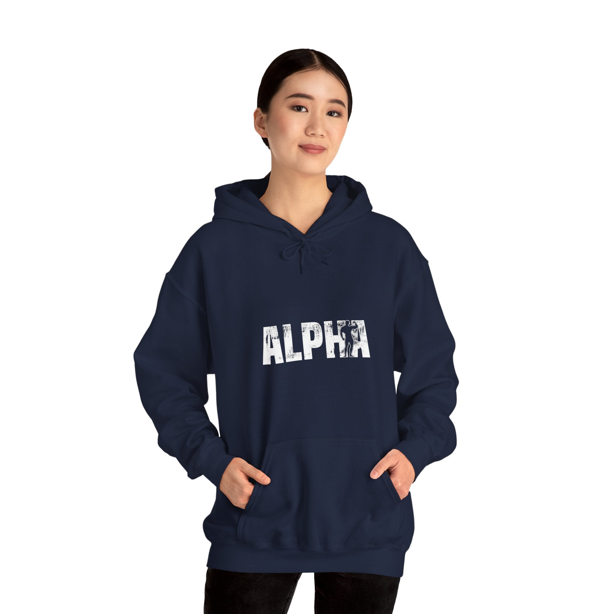 "Alpha Gym"  Unisex Heavy Blend™ Hooded Sweatshirt