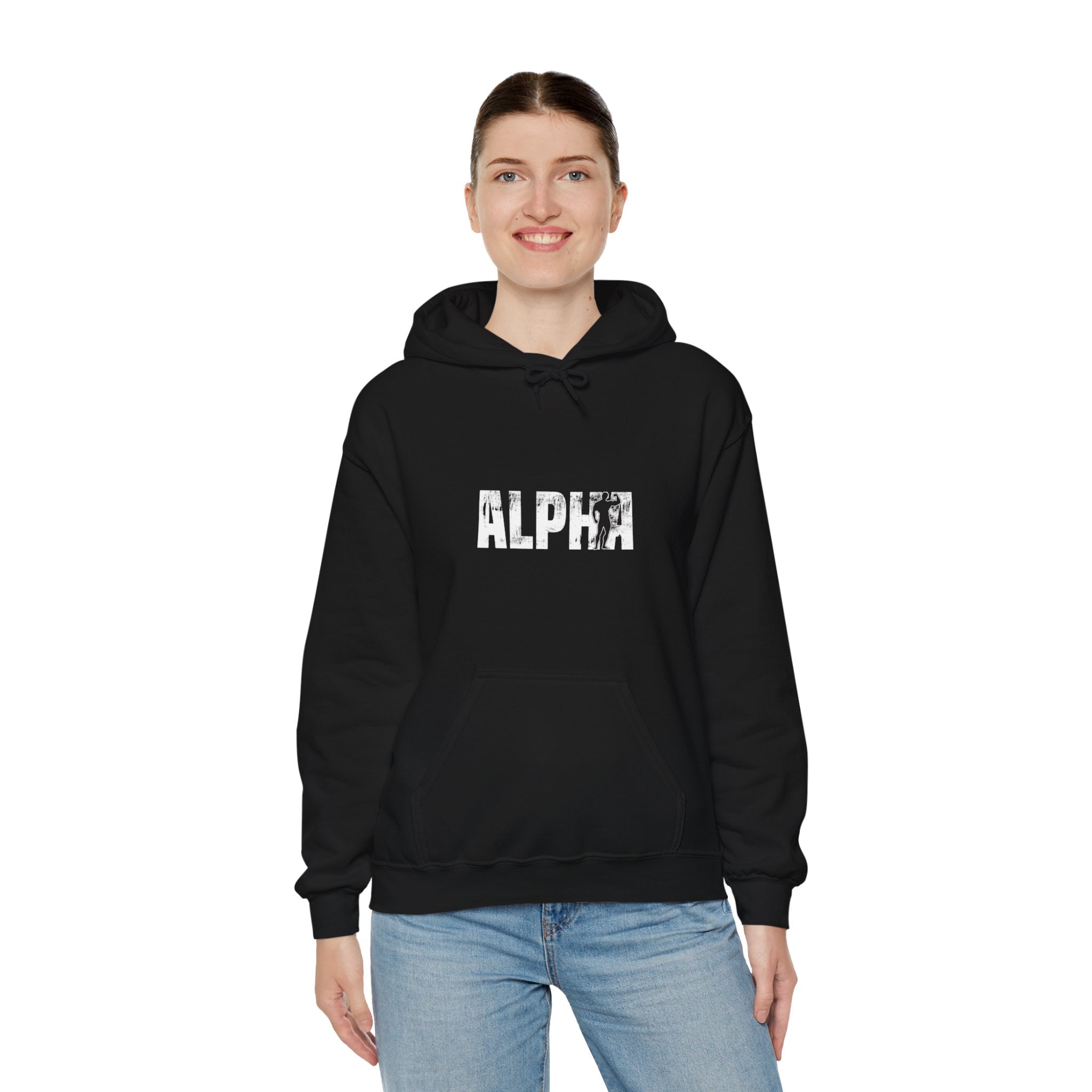 "Alpha Gym"  Unisex Heavy Blend™ Hooded Sweatshirt