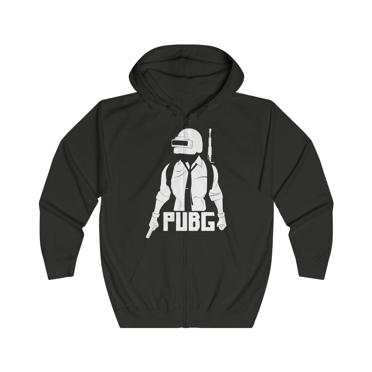 PUBG Unisex Full Zip Hoodie